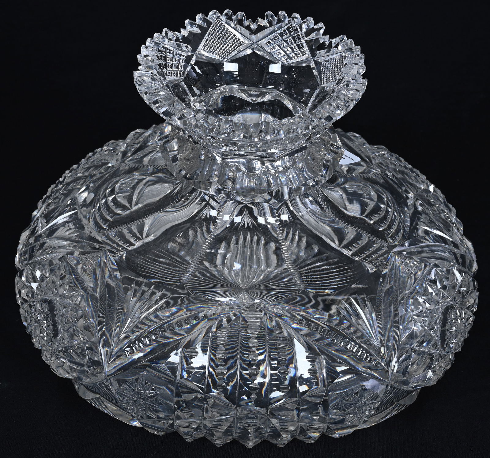 Flower Center, ABCG, Signed Libbey Corona Pattern, Formerly Known As Spillane Pattern - 2