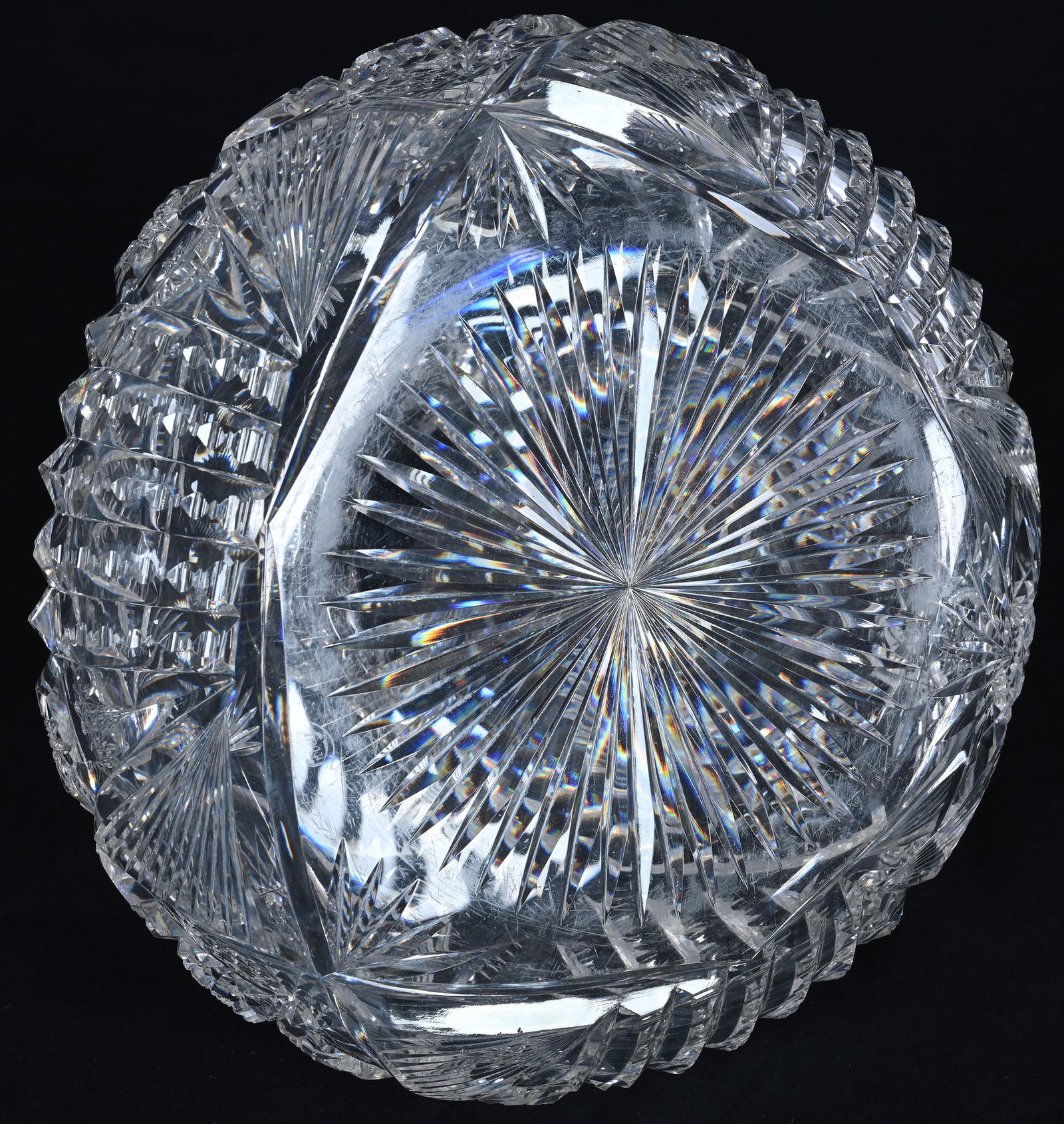 Flower Center, ABCG, Signed Libbey Corona Pattern, Formerly Known As Spillane Pattern - 3