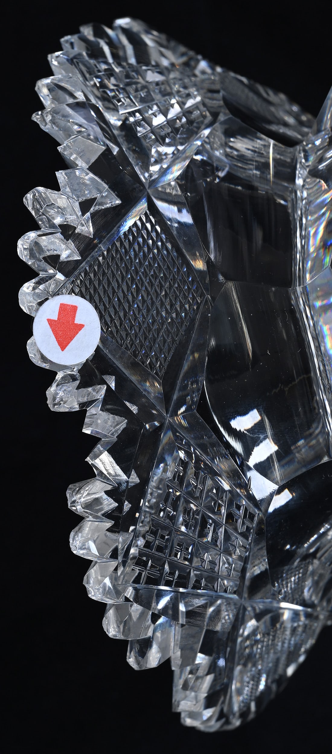 Flower Center, ABCG, Signed Libbey Corona Pattern, Formerly Known As Spillane Pattern - 4