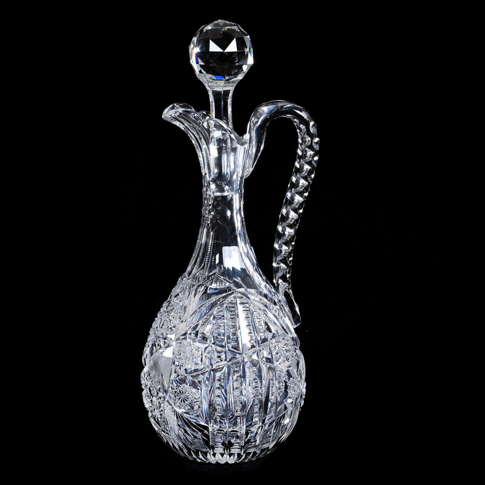 Decanter, ABCG, Signed Libbey Corona Pattern, Formerly Known As Spillane (1 of 4)