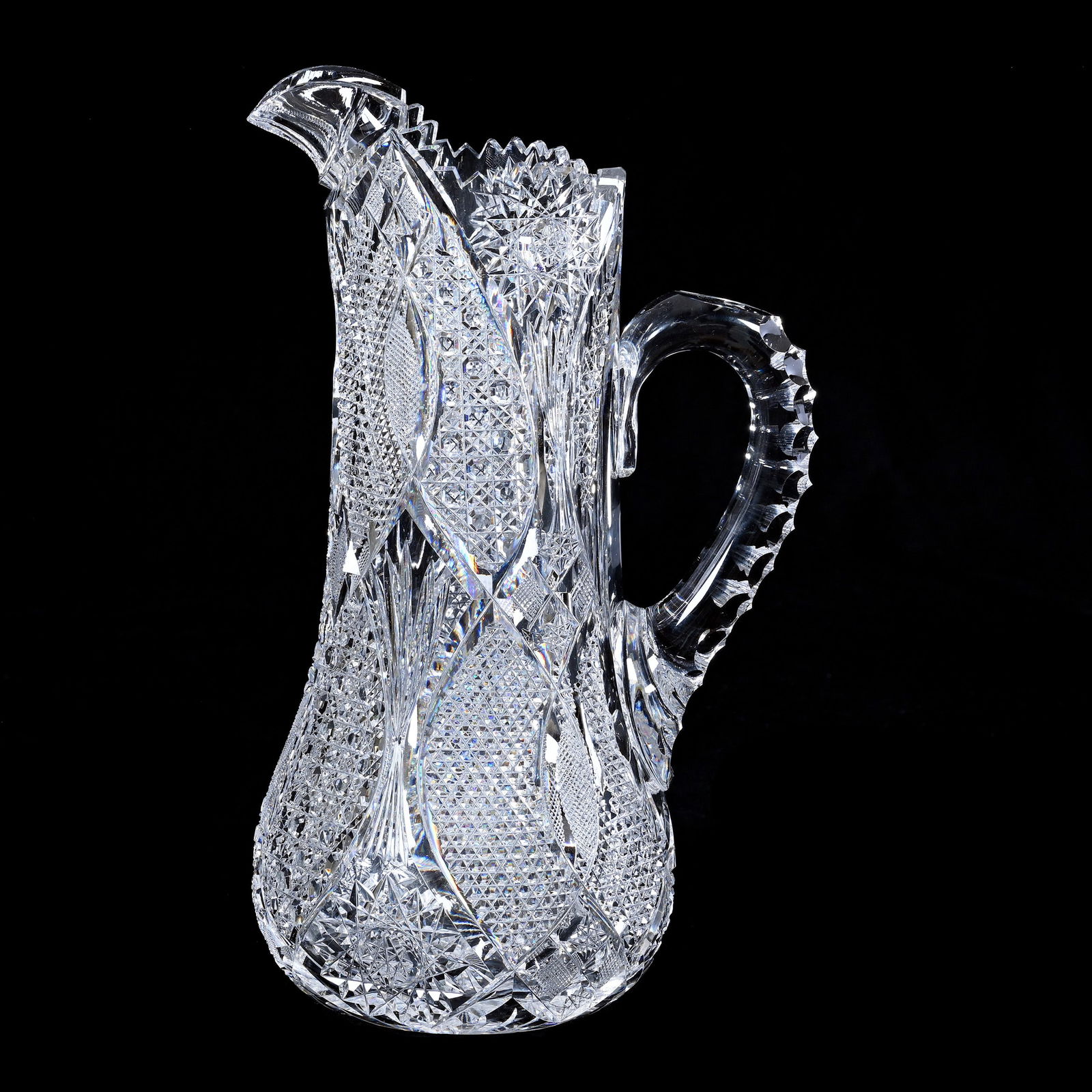 Pitcher, ABCG, Well Cut Raleigh Pattern by Kelly Steinman (1 of 3)