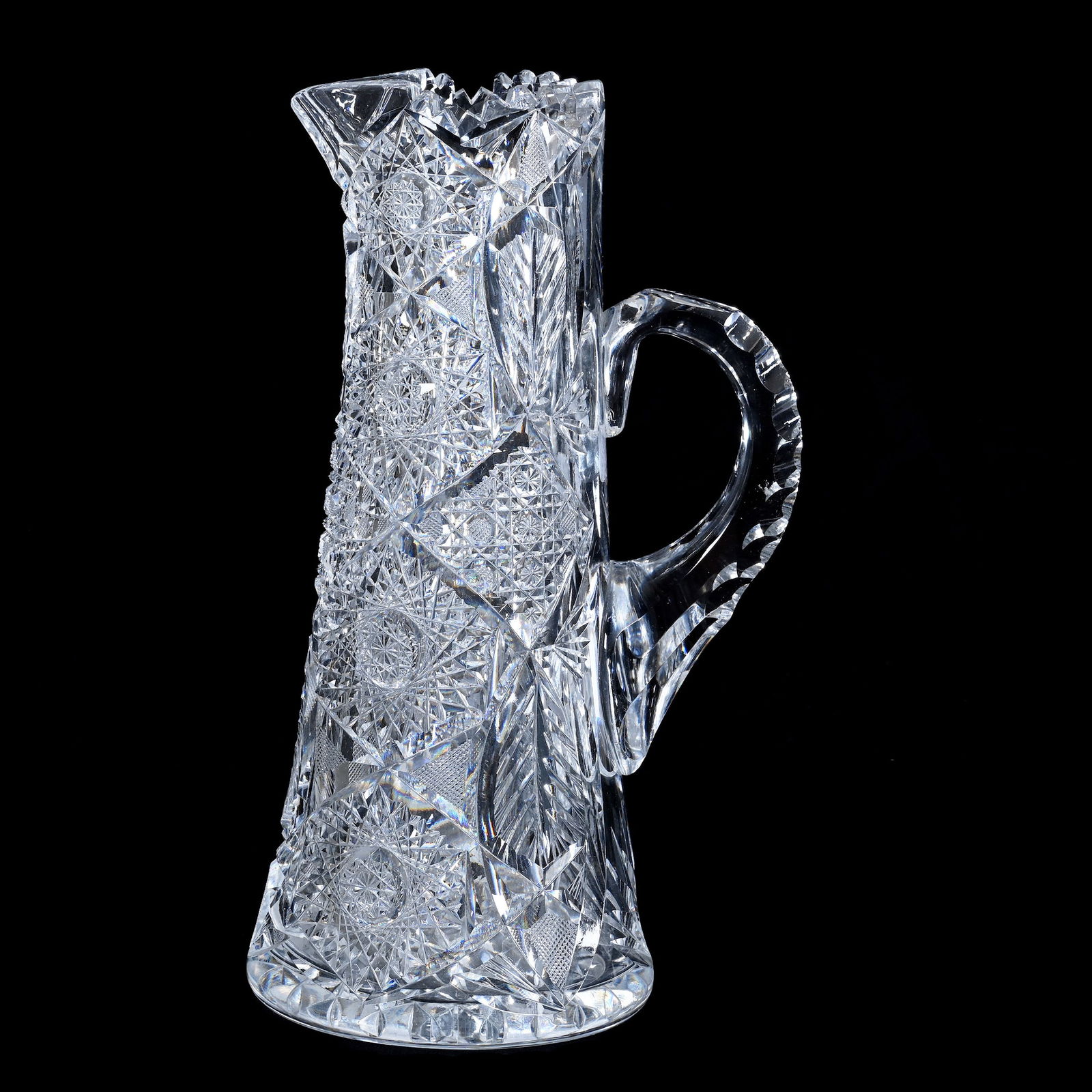 Tankard, American Brilliant Cut Glass, Beverly Pattern By Dorflinger (1 of 3)