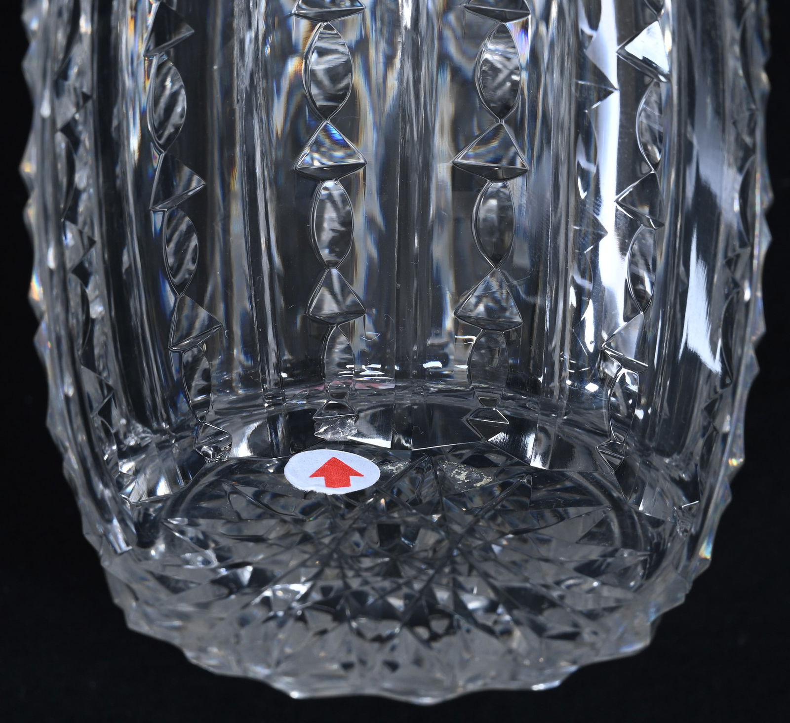 Pair Cologne Bottles, American Brilliant Cut Glass, Chester Pattern By Dorflinger - 5