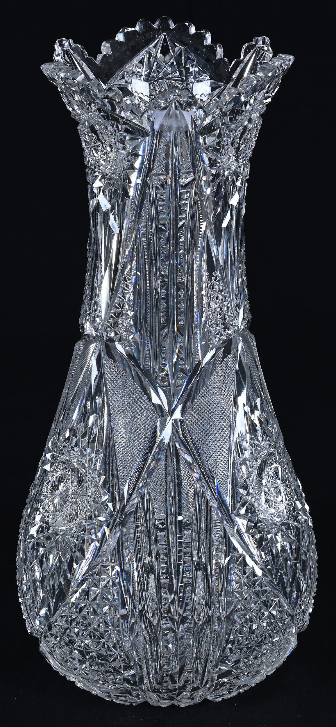 Vase, ABCG, Well Cut Strauss, Pattern #187 - 2