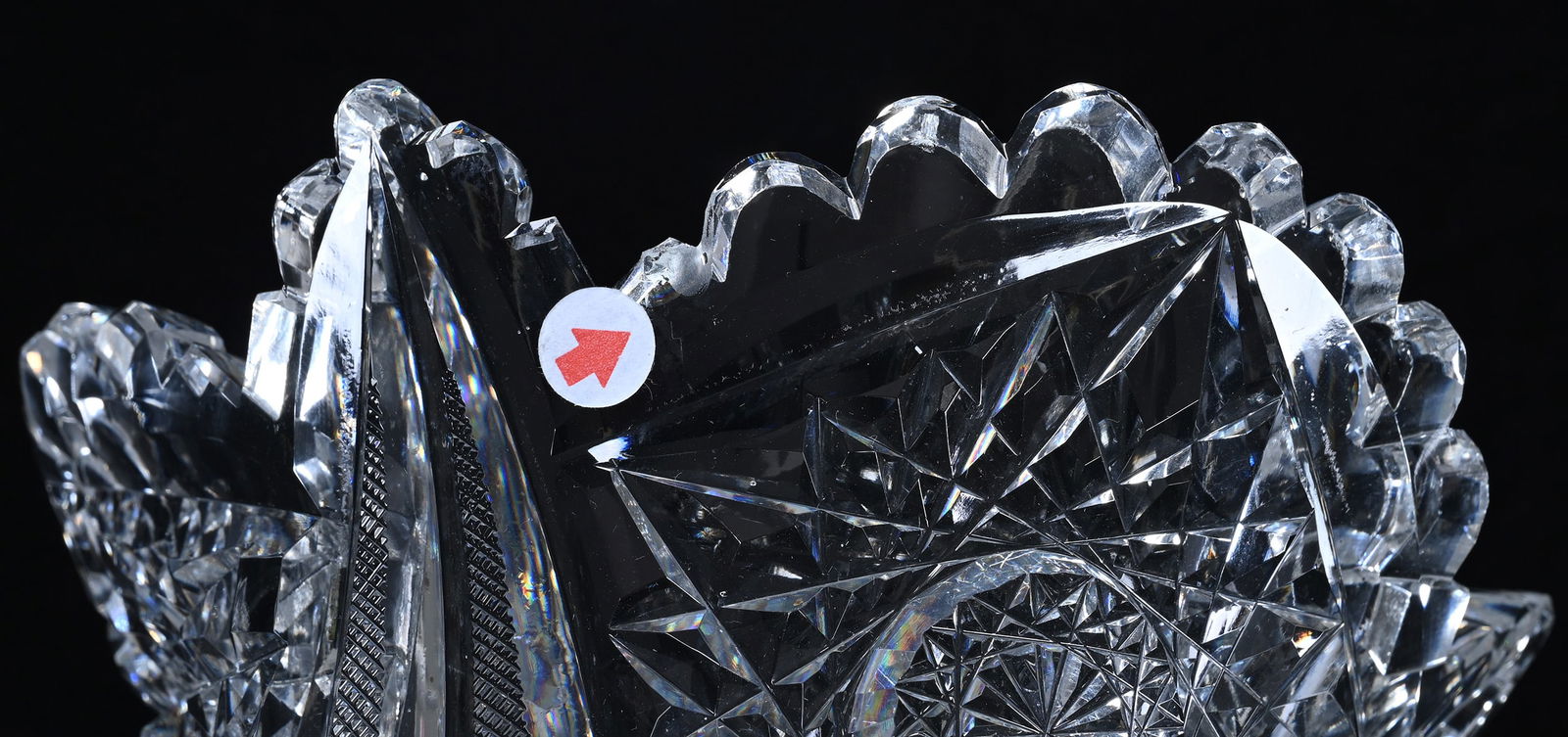 Vase, ABCG, Well Cut Strauss, Pattern #187 - 4