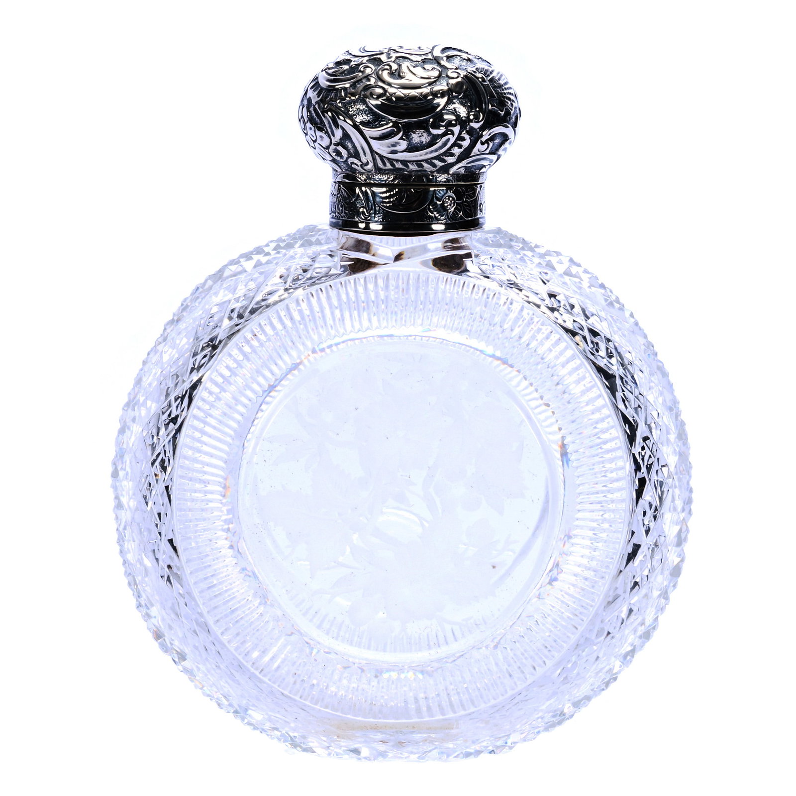 Cologne Bottle, Brilliant Period Cut Glass (1 of 5)