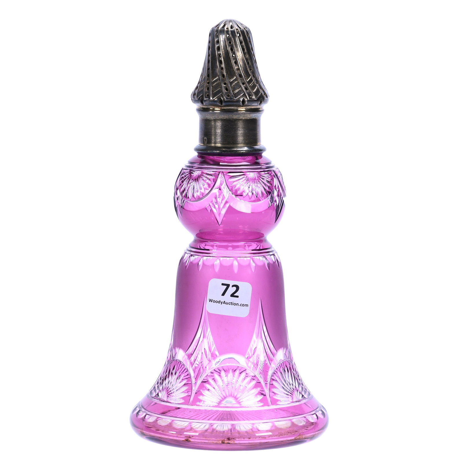 Perfume, Brilliant Period Cut Glass, Amethyst Cut To Clear, Attributed To Stevens & Williams (1 of 4)