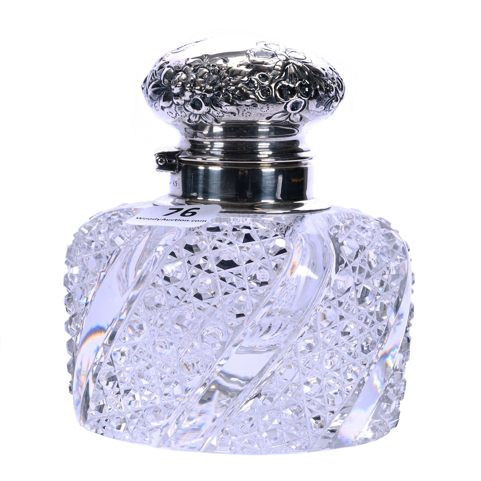 Ink Well, American Brilliant Cut Glass (1 of 5)