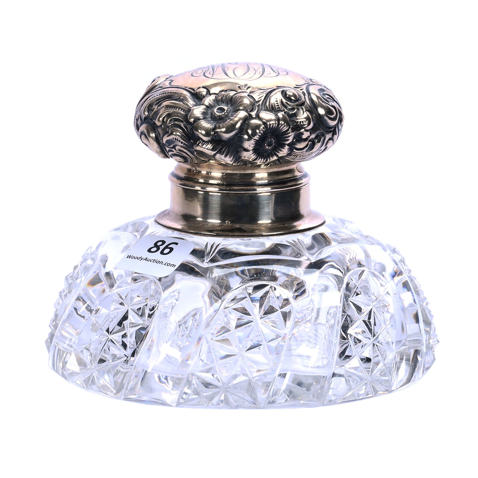 Ink Well, American Brilliant Cut Glass (1 of 6)