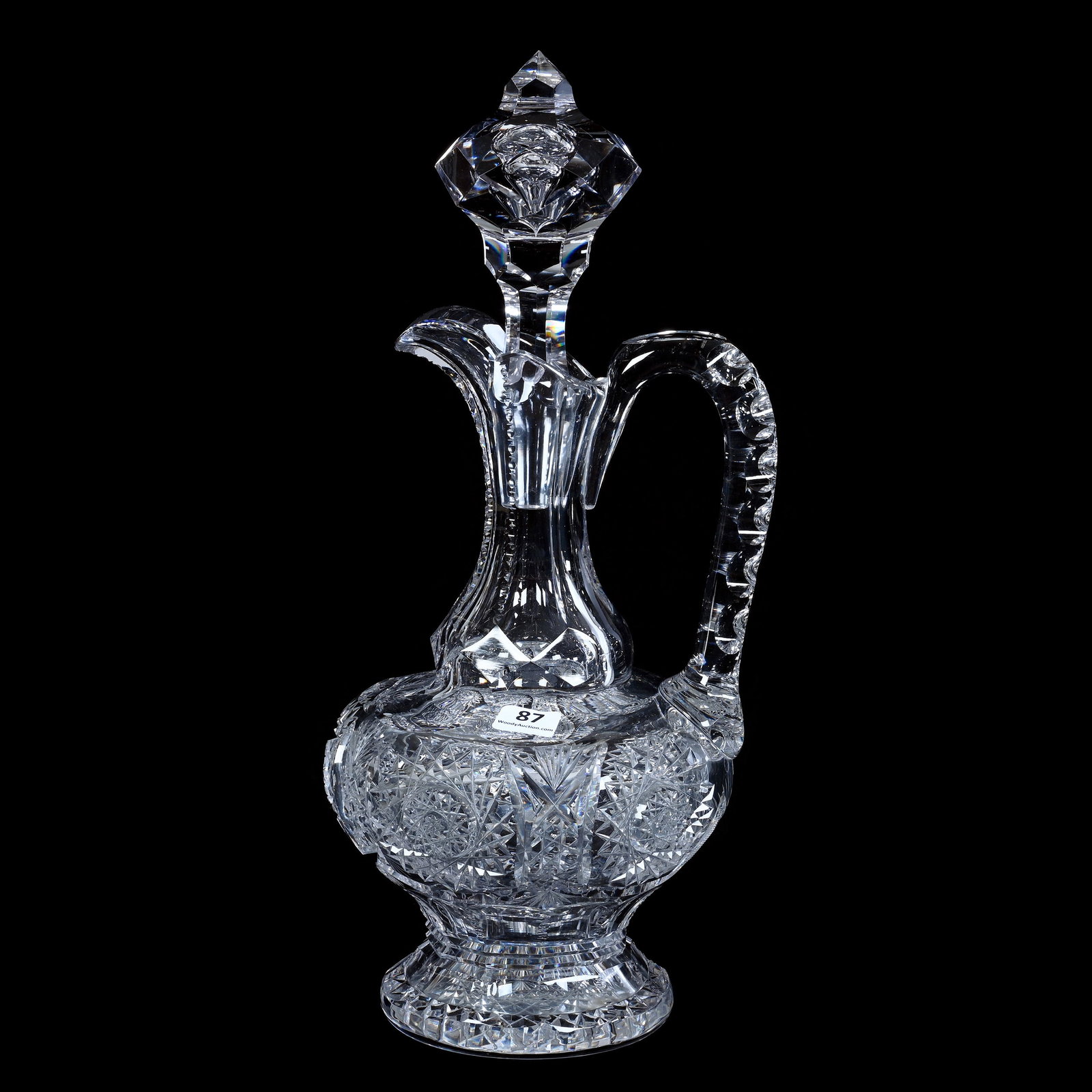 Decanter, American Brilliant Cut Glass (1 of 3)