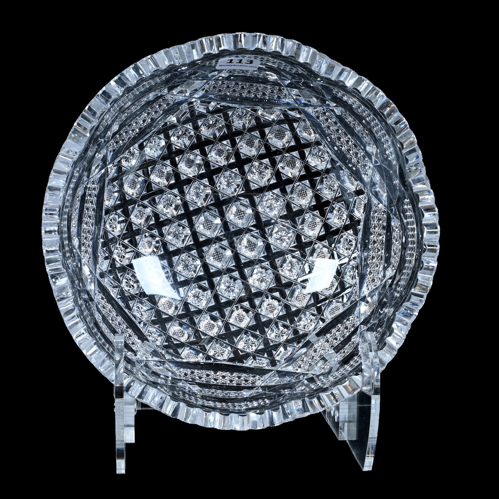 Bowl, American Brilliant Cut Glass (1 of 3)