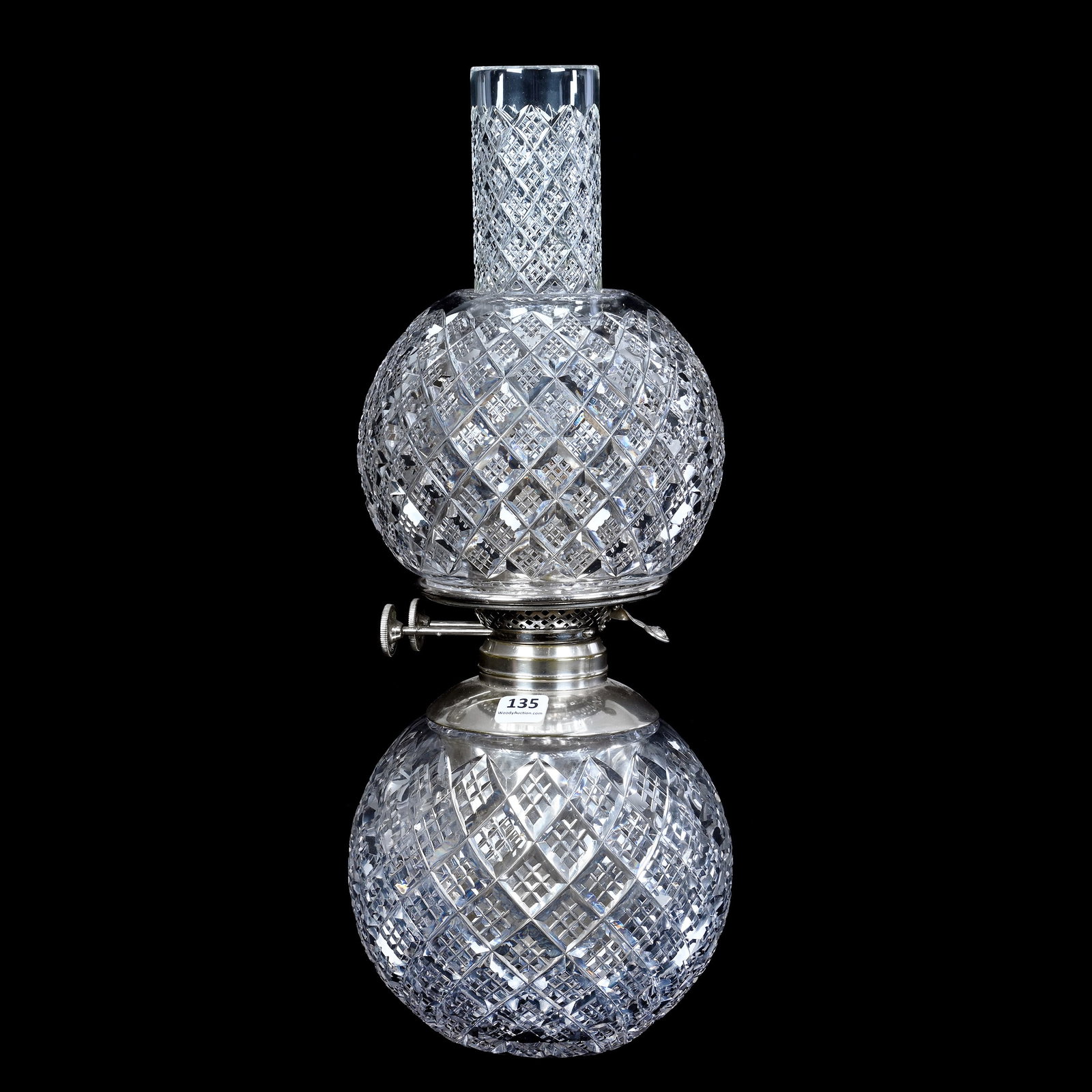 Small Gone With The Wind Kerosene Table Lamp (1 of 3)