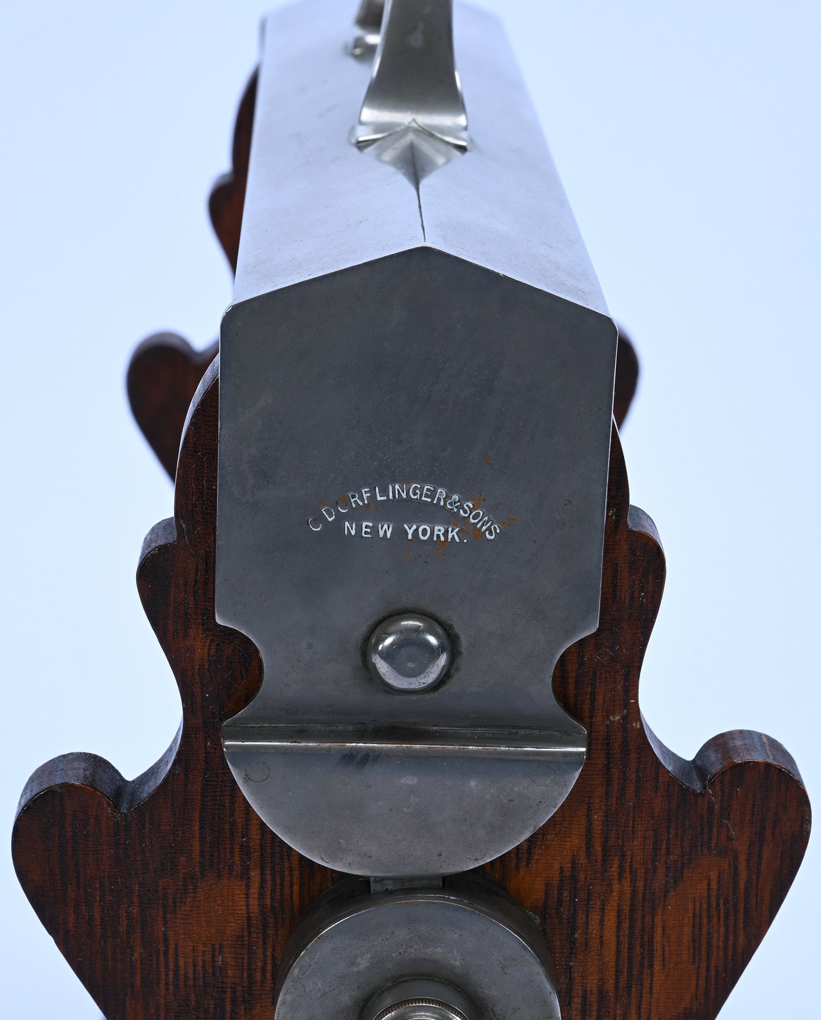 Two Bottle Tantalus Set - 5