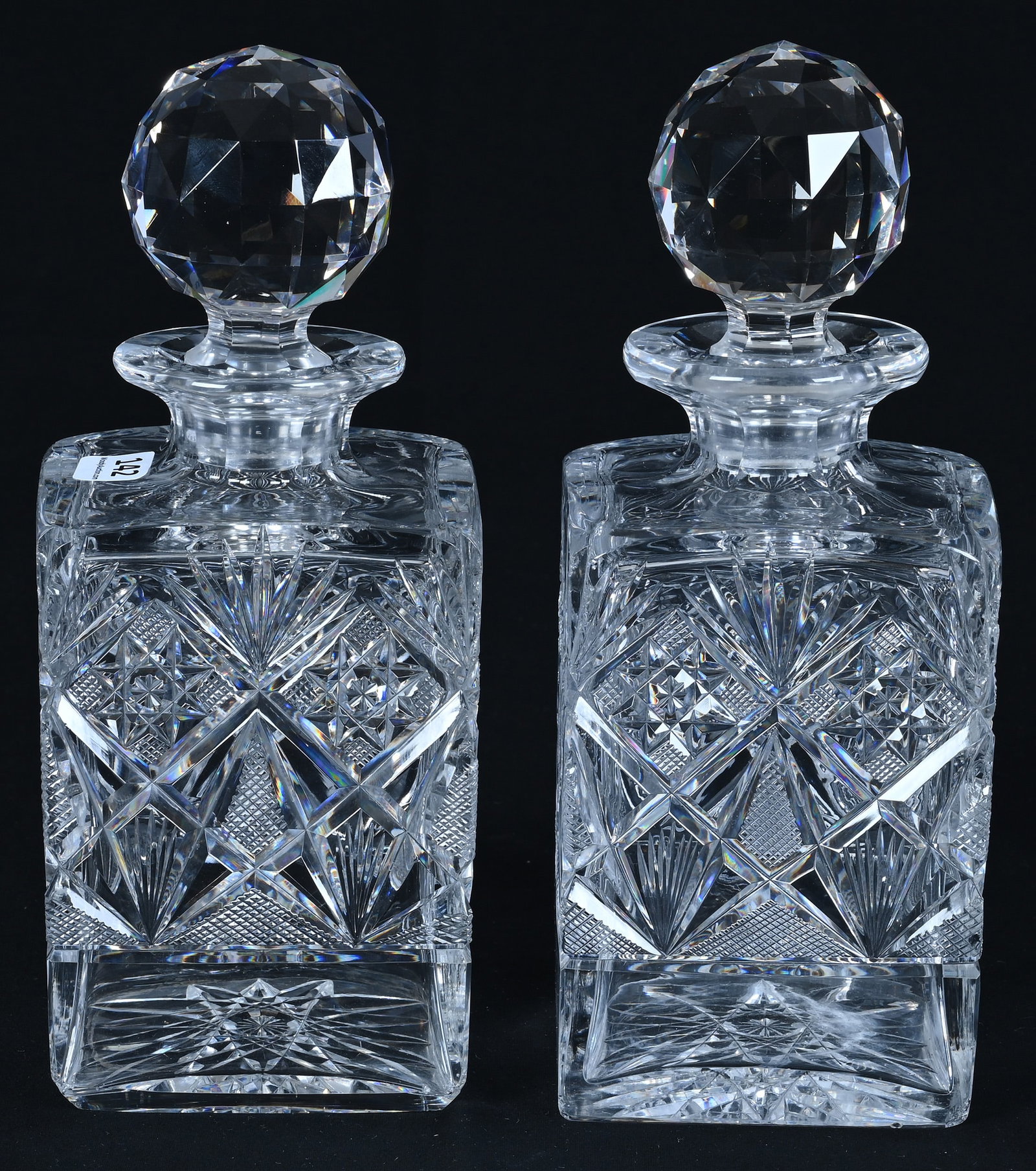 Two Bottle Tantalus Set - 6