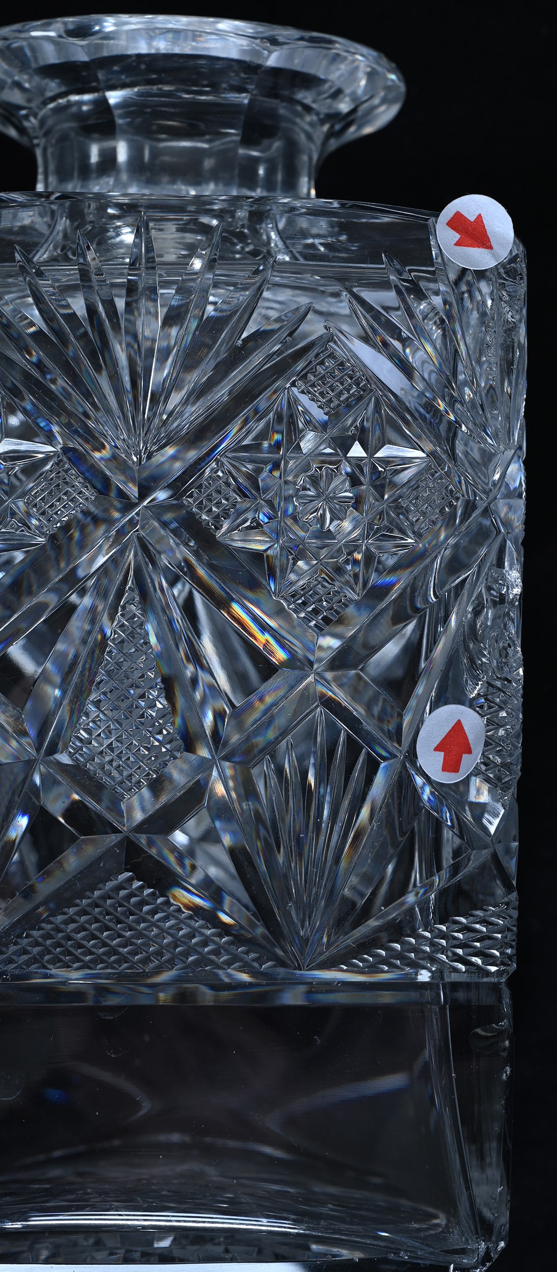 Two Bottle Tantalus Set - 7