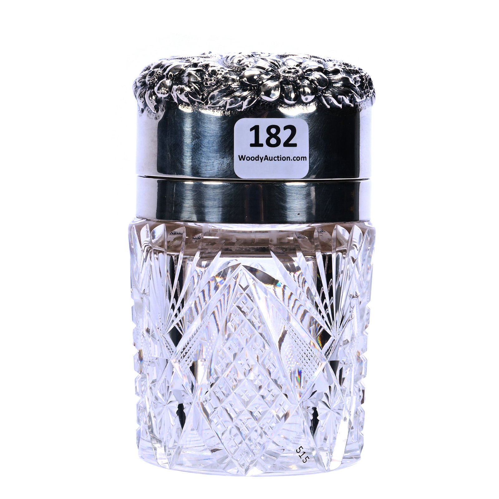 Vanity Jar, American Brilliant Cut Glass (1 of 6)