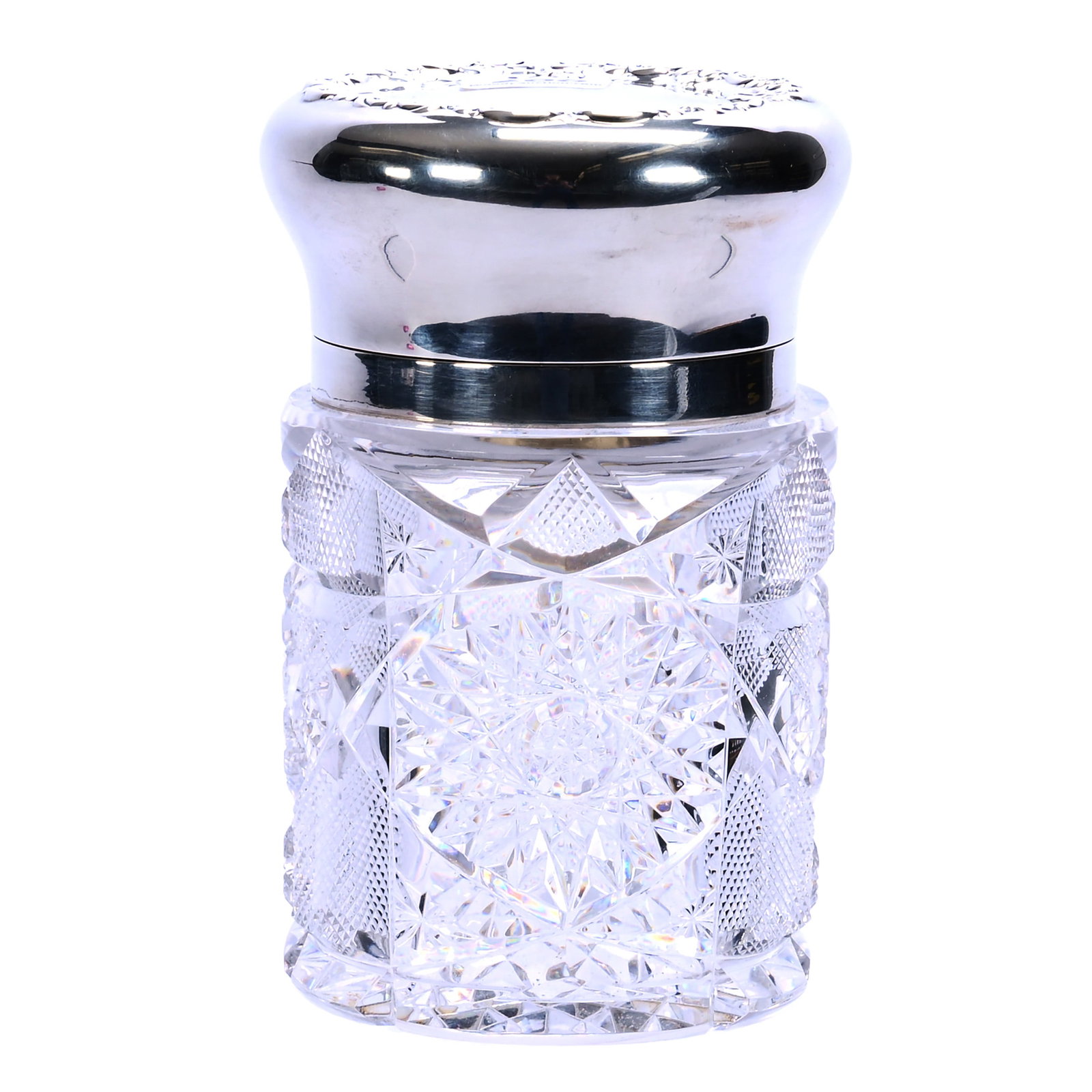 Vanity Jar, American Brilliant Cut Glass (1 of 5)