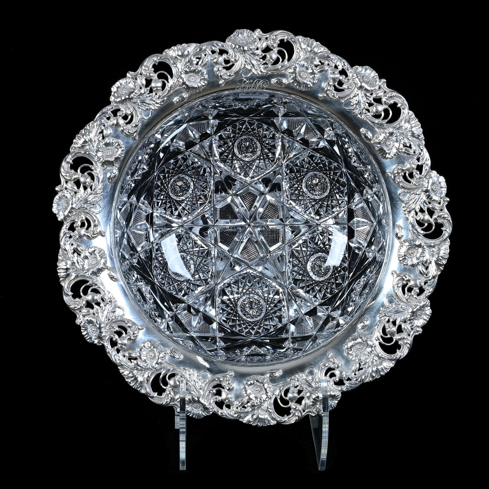 Bowl, American Brilliant Cut Glass, Champion Pattern By J. Hoare (1 of 5)