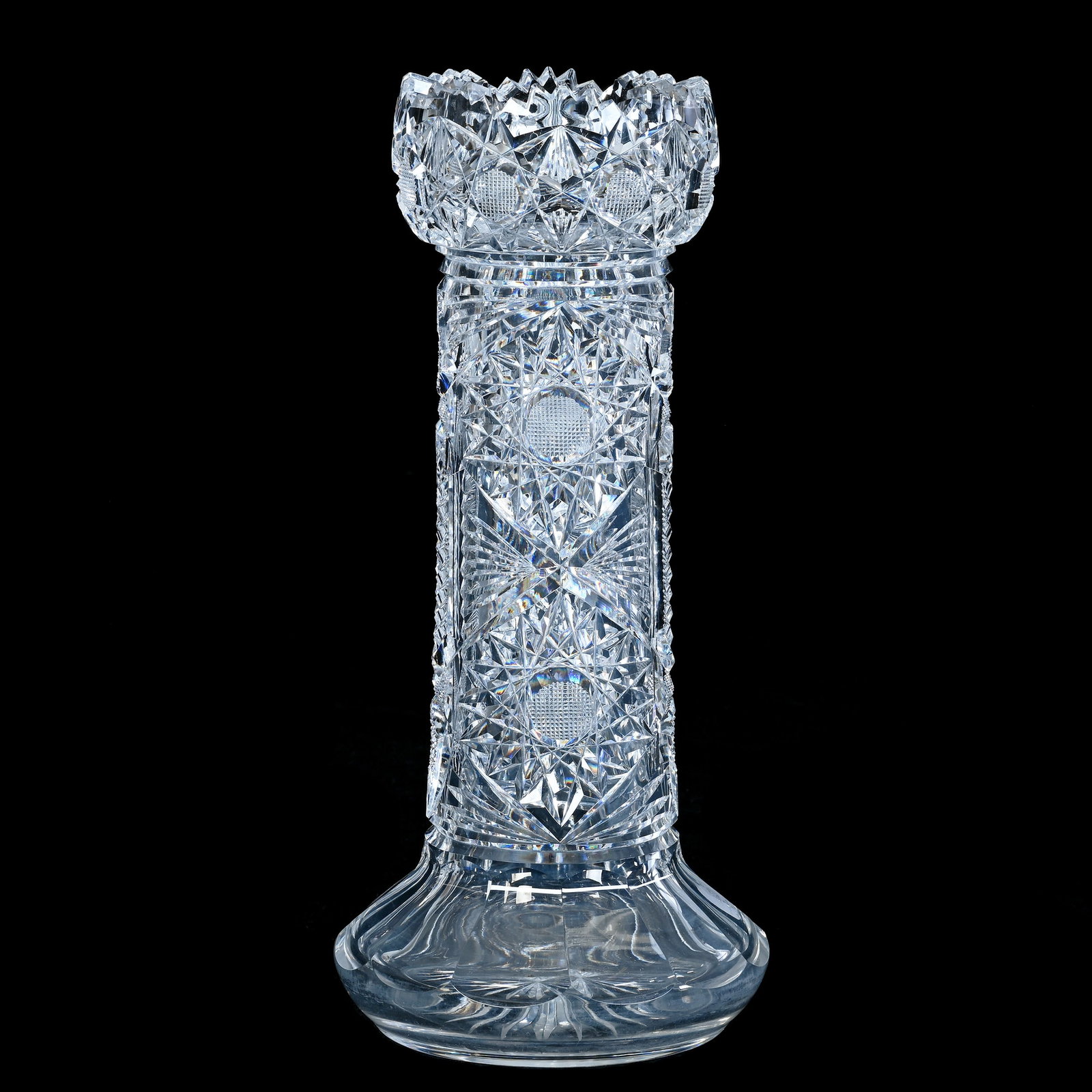 Vase, American Brilliant Cut Glass (1 of 6)