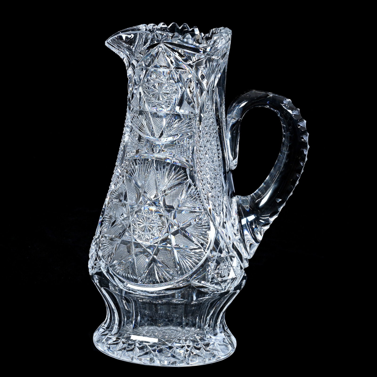Pitcher, American Brilliant Cut Glass (1 of 3)