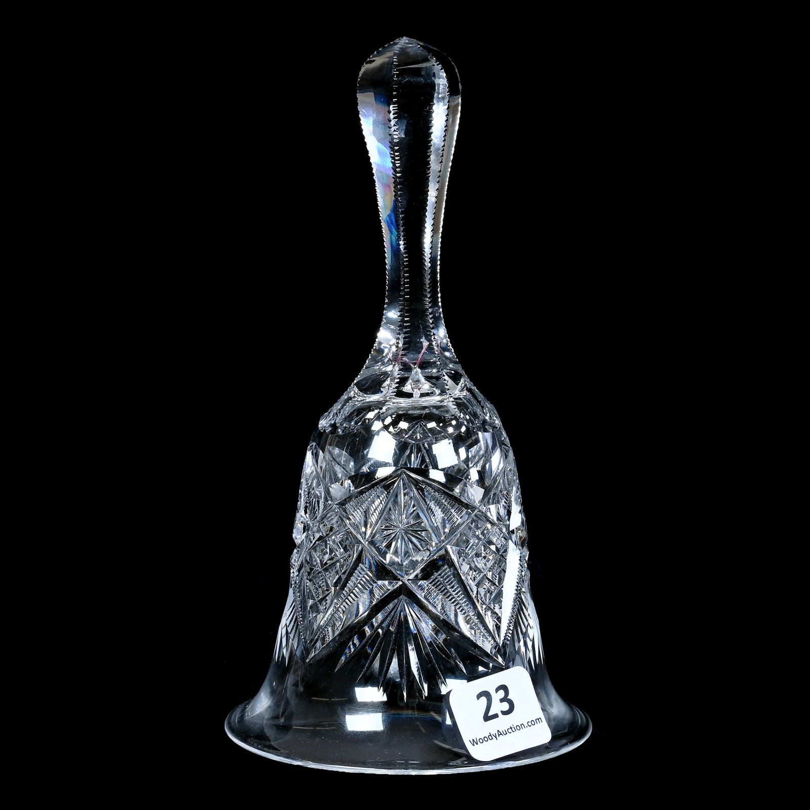 Dinner Bell, American Brilliant Cut Glass (1 of 2)