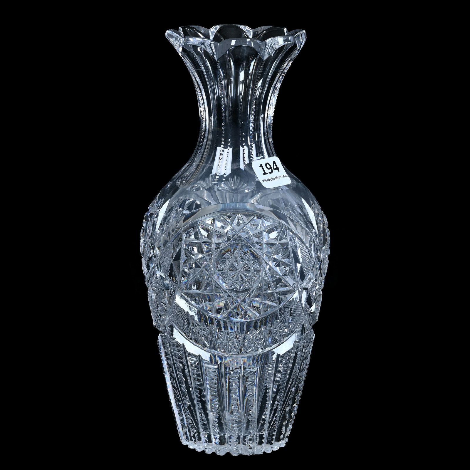 Vase, American Brilliant Cut Glass (1 of 4)
