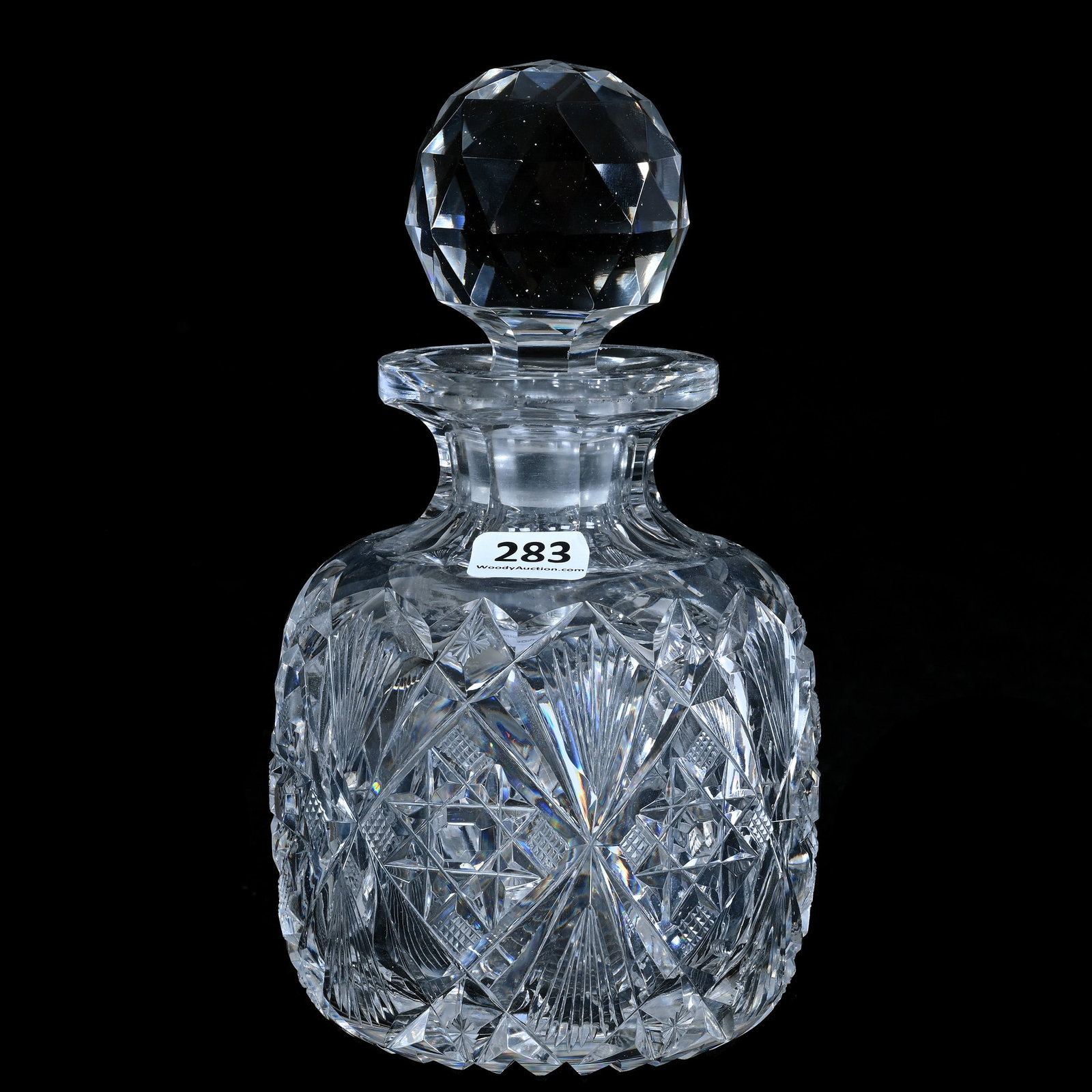 Cologne Bottle, American Brilliant Cut Glass (1 of 7)