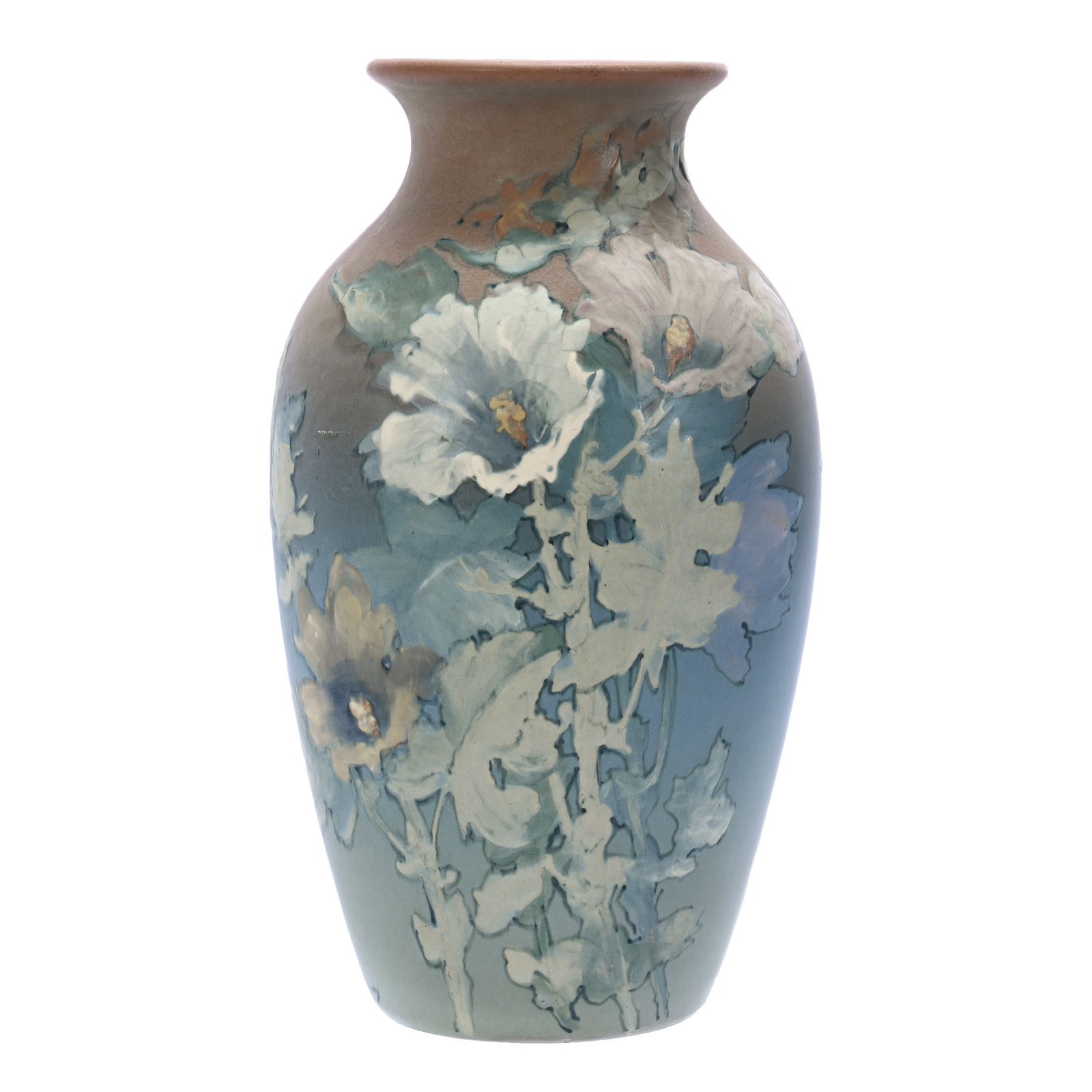 Vase, Weller Hudson Art Pottery, Artist Signed Hester Pilsbury (1 of 4)