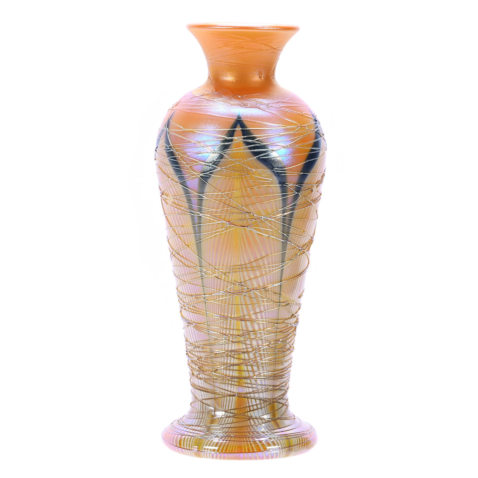Vase, Unmarked Durand, Art Glass (1 of 5)