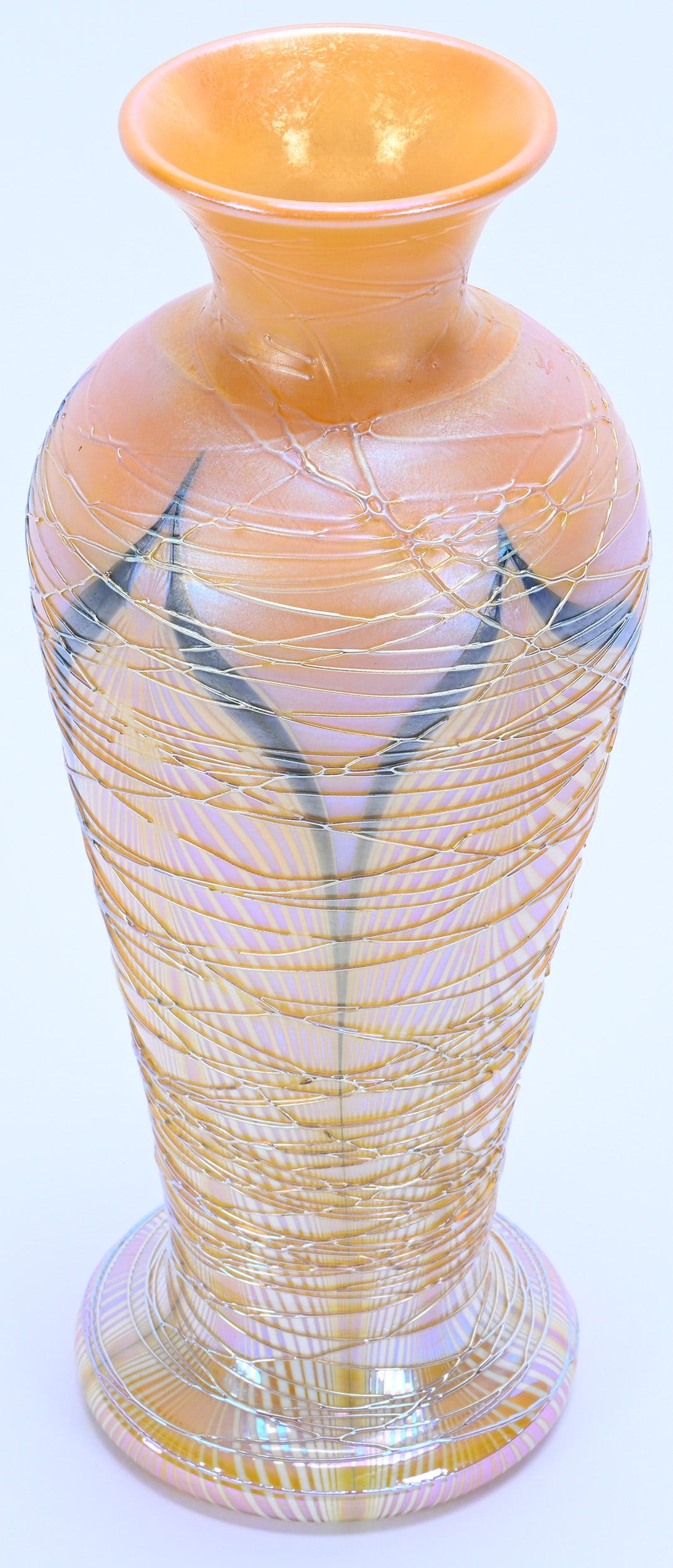 Vase, Unmarked Durand, Art Glass - 2