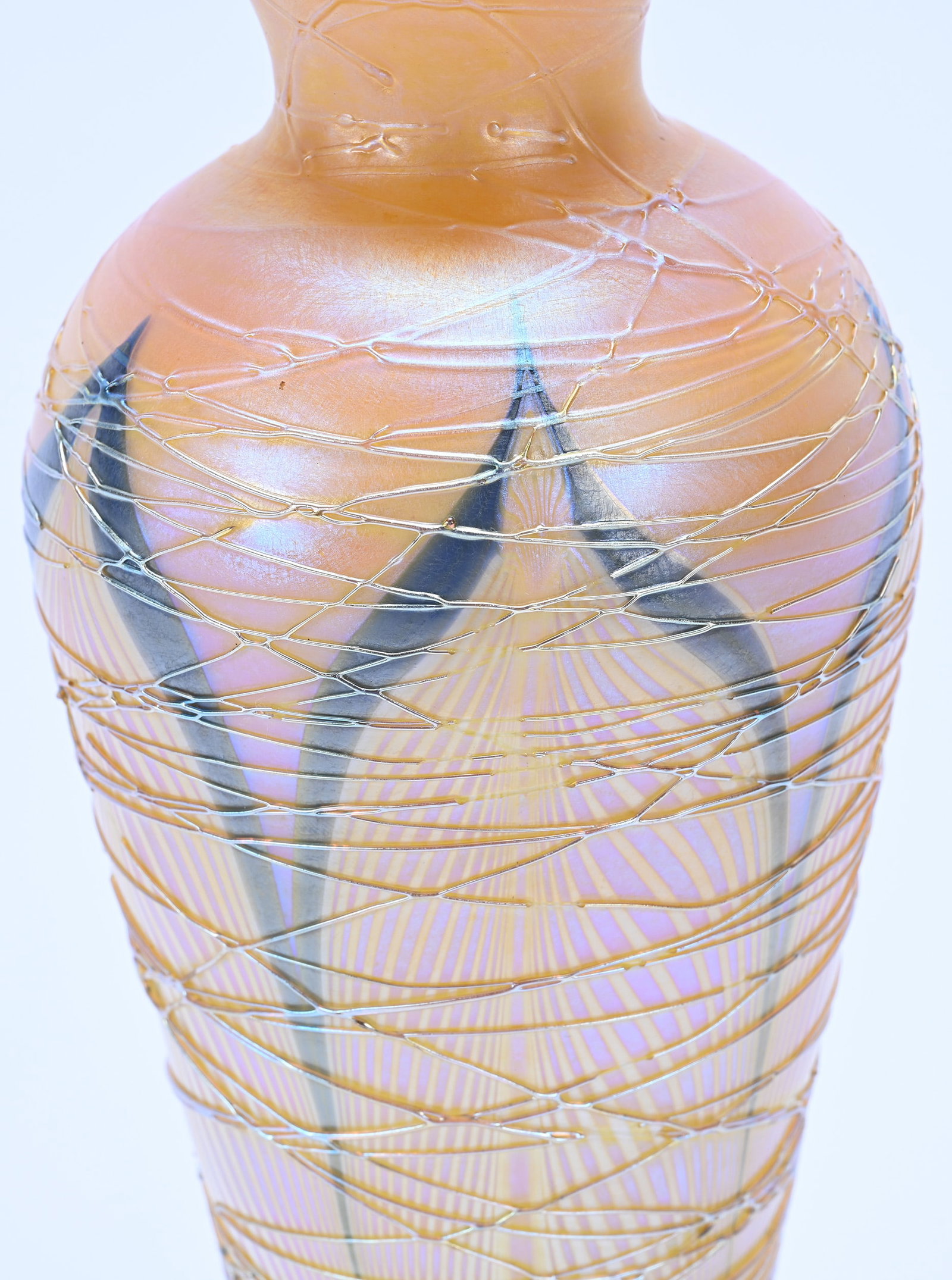 Vase, Unmarked Durand, Art Glass - 5