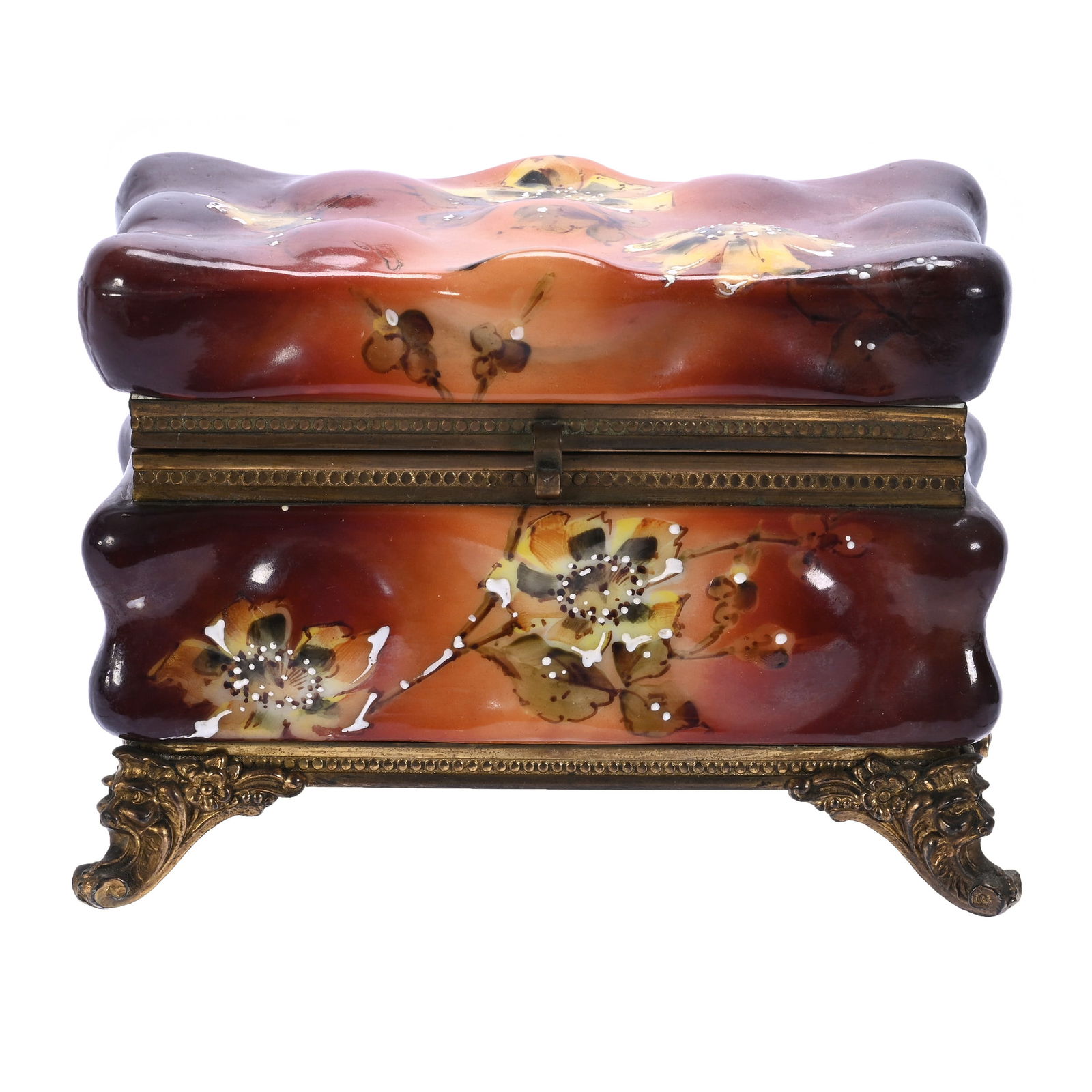 Jewel Box, Unmarked Wave Crest, Egg Crate Mold (1 of 4)