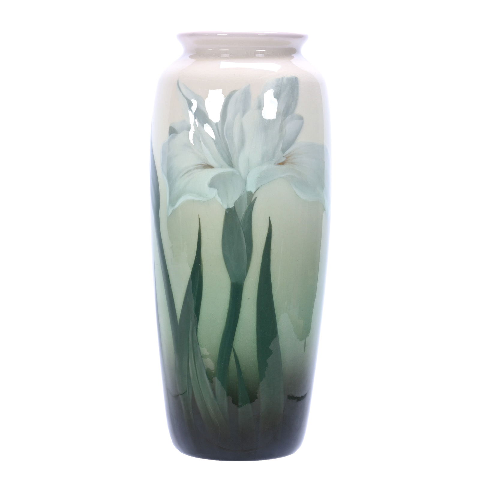 Vase, Marked Rookwood Art Pottery #904 Dated 1908, Iris Glaze (1 of 3)