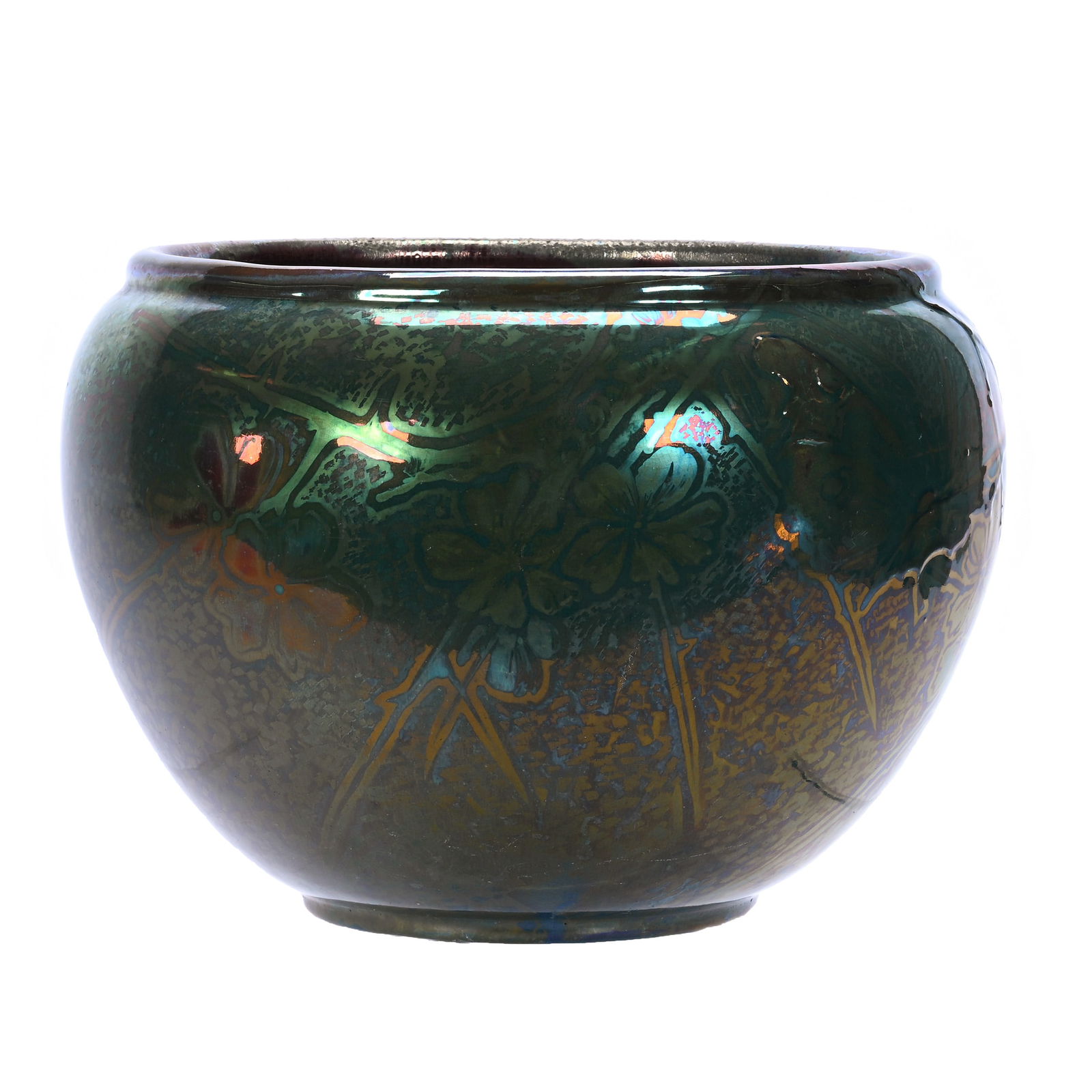 Jardiniere, Marked Weller Sicard Art Pottery (1 of 3)