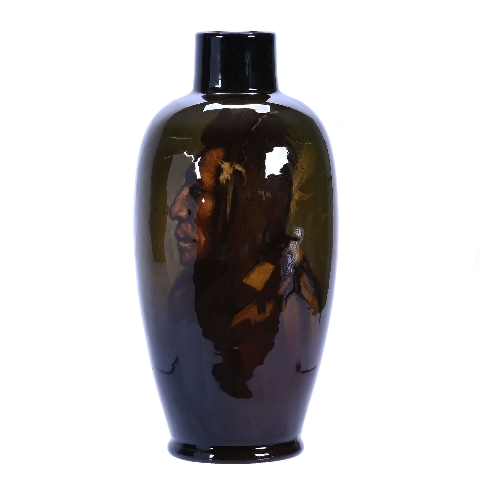 Vase, Rookwood Art Pottery #786d, Dated 1901, Artist Marked Grace Young (1 of 6)