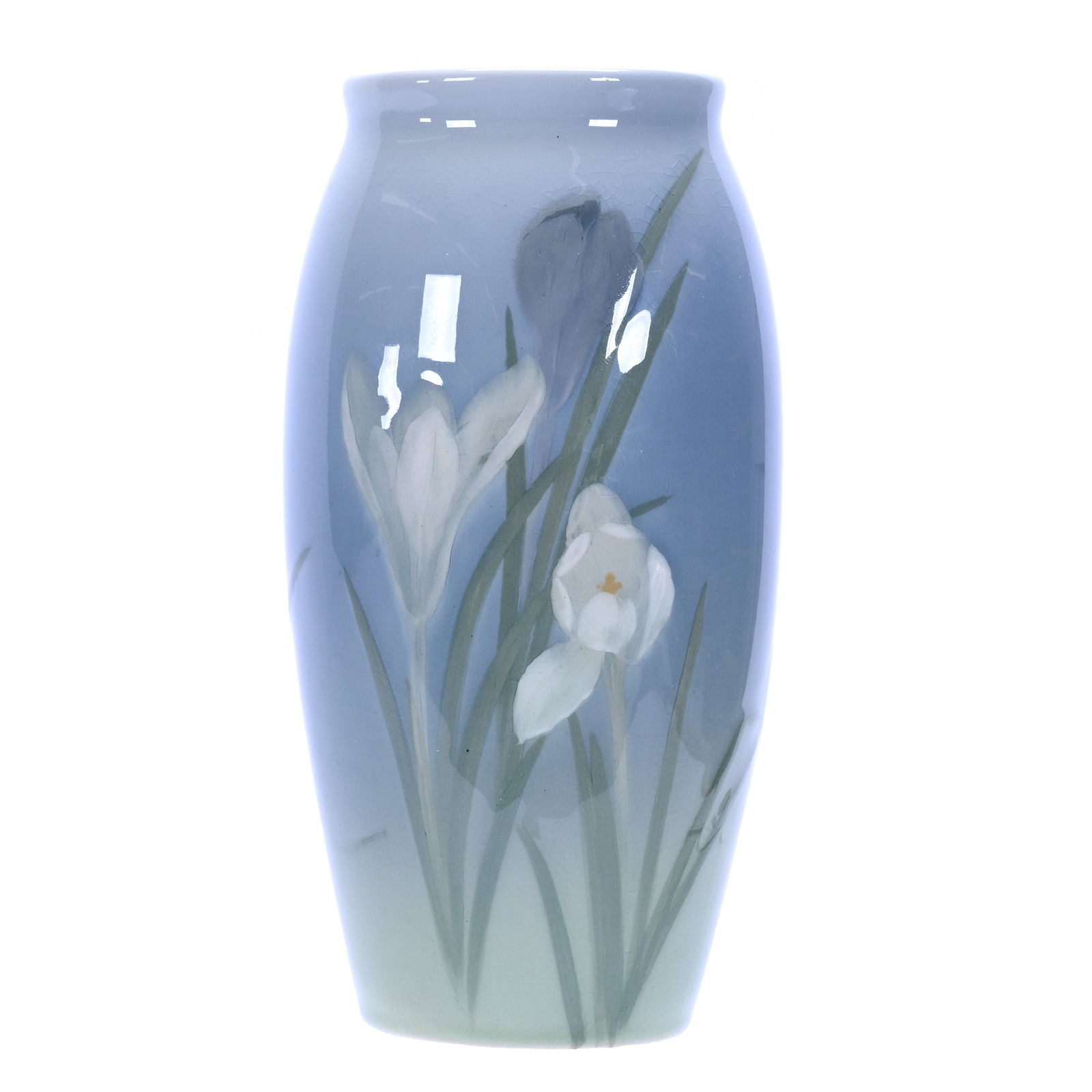 Vase, Marked Rookwood Art Pottery, Iris Glaze #917 Dated 1908 (1 of 3)