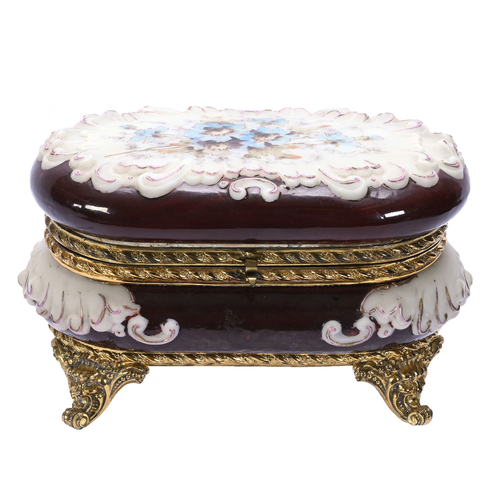 Oval Box, Wave Crest Banner Mark (1 of 4)