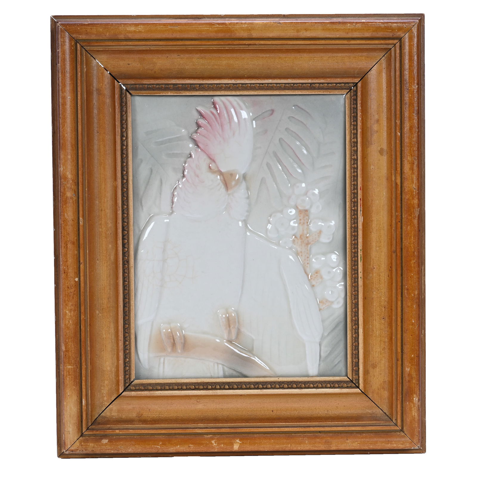 Plaque, Marked Rookwood Art Pottery #6844 Dated 1943 (1 of 3)