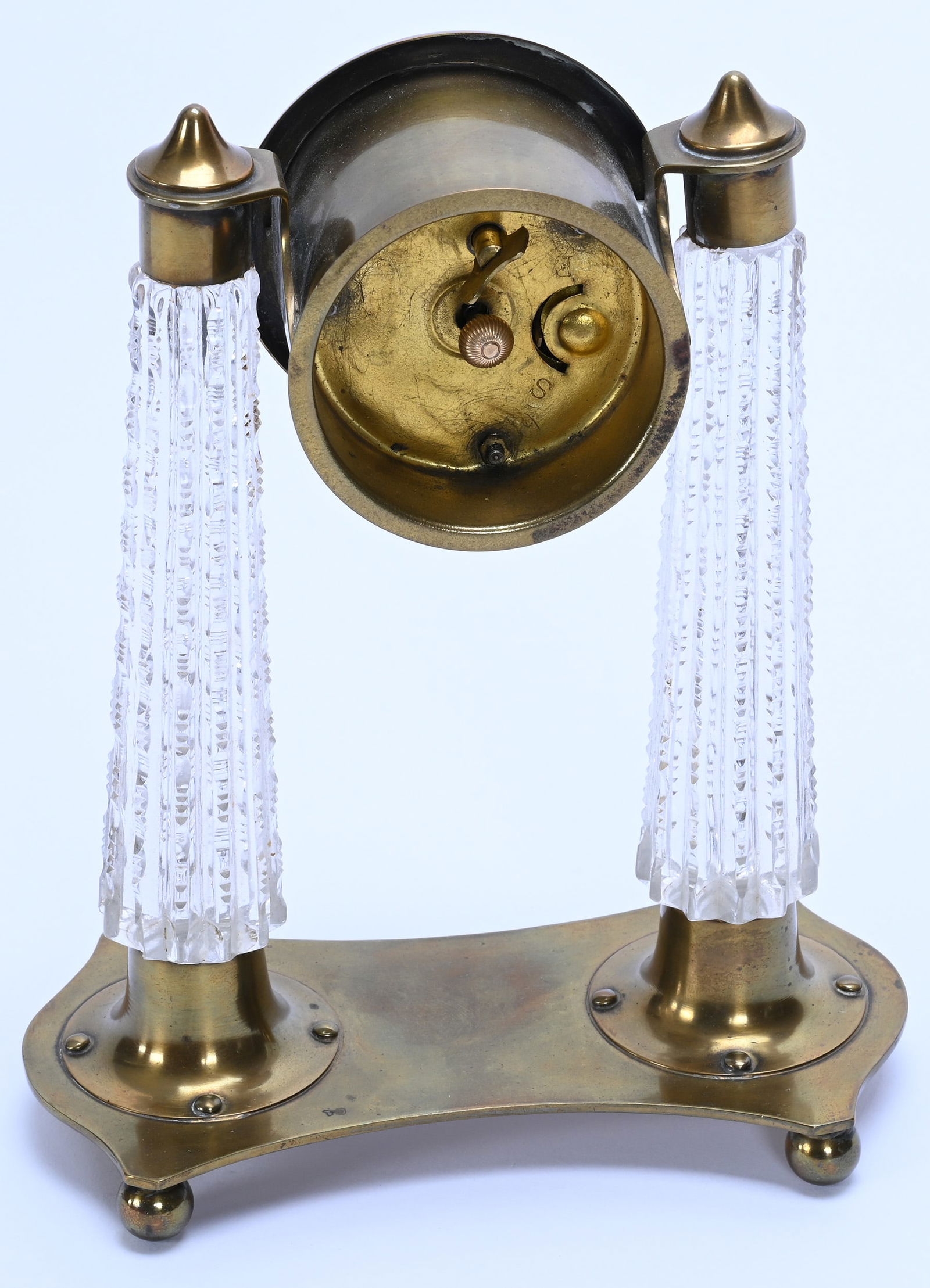 Desk Clock, Marked C.F. Monroe, #00215 - 2