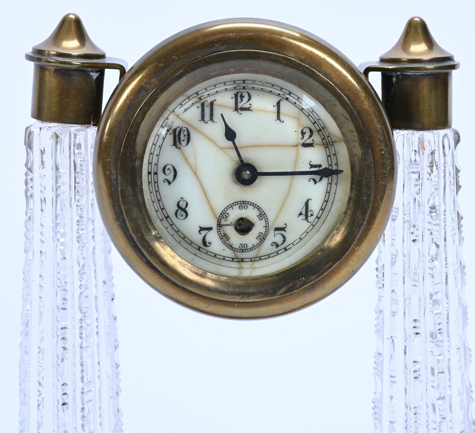 Desk Clock, Marked C.F. Monroe, #00215 - 4