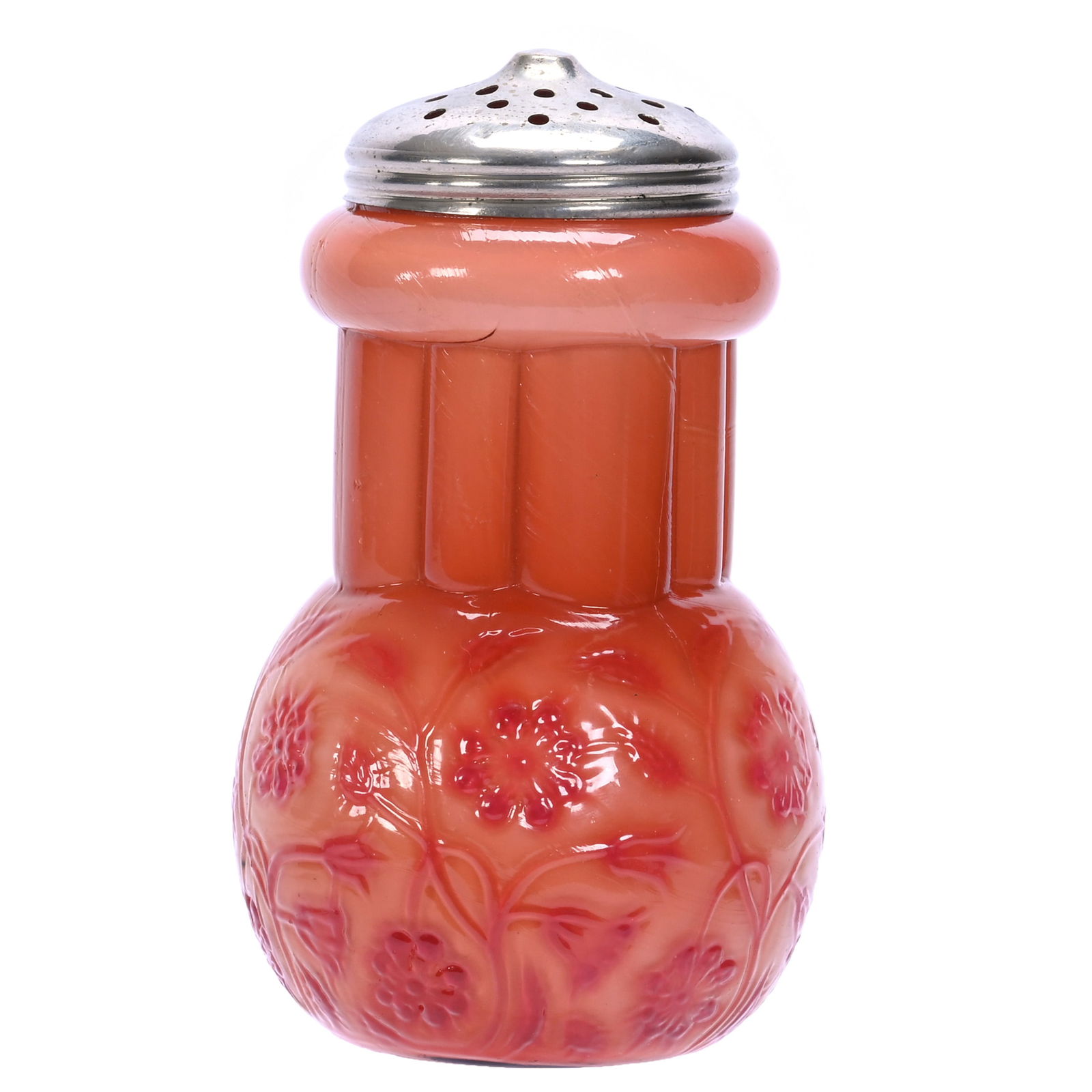 Sugar Shaker, Findlay Onyx Art Glass By Dalzell, Gilmore And Leighton (1885-1898) (1 of 4)