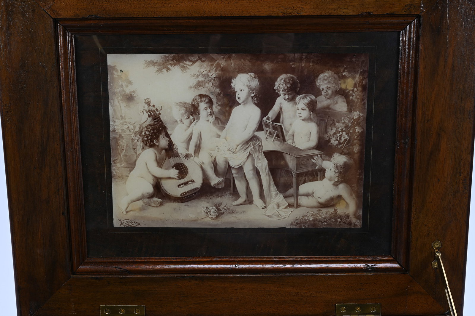 German Disc Music Box, Symphonion, Serial #230253 - 2