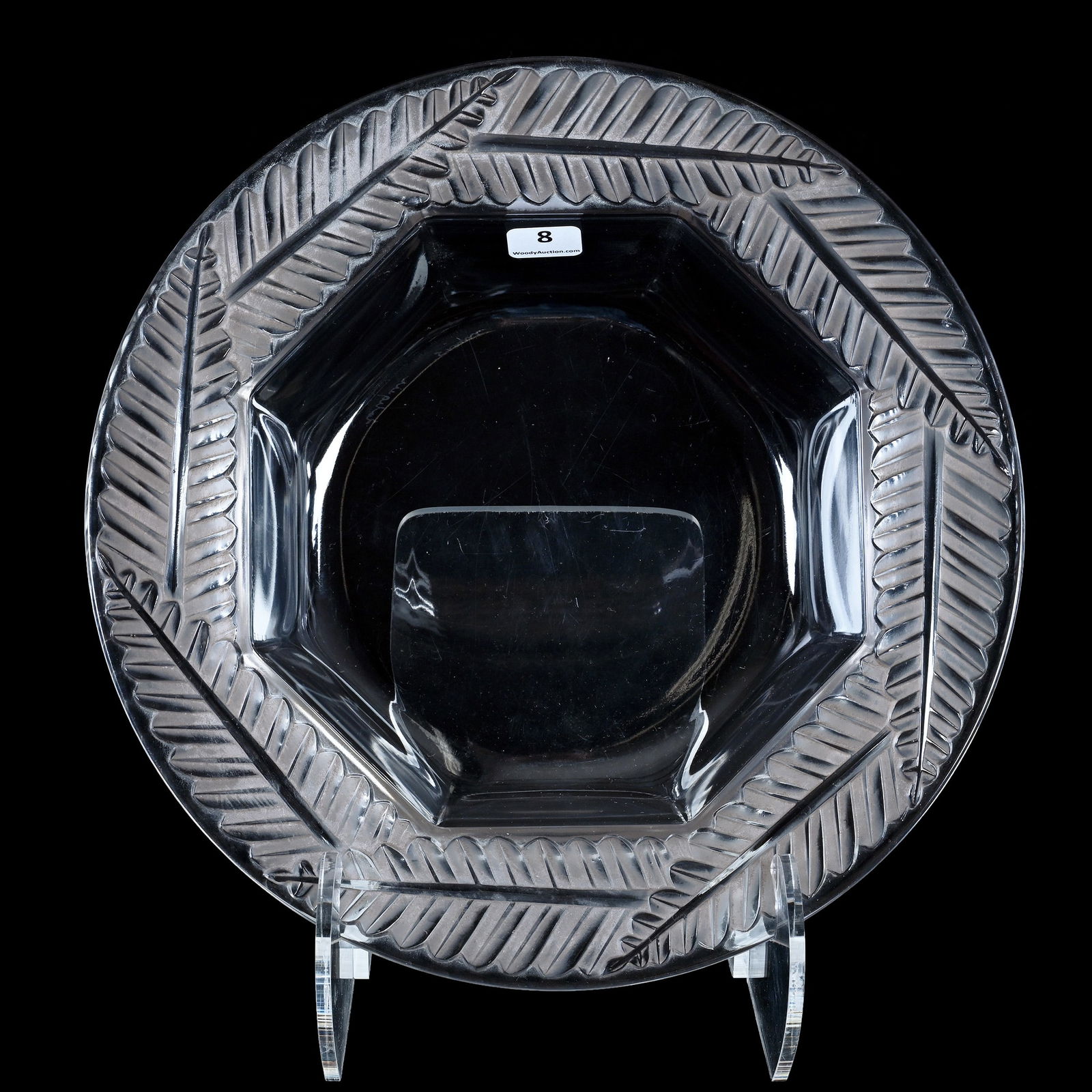 Bowl, Signed Lalique France, Hesperides Pattern (1 of 3)