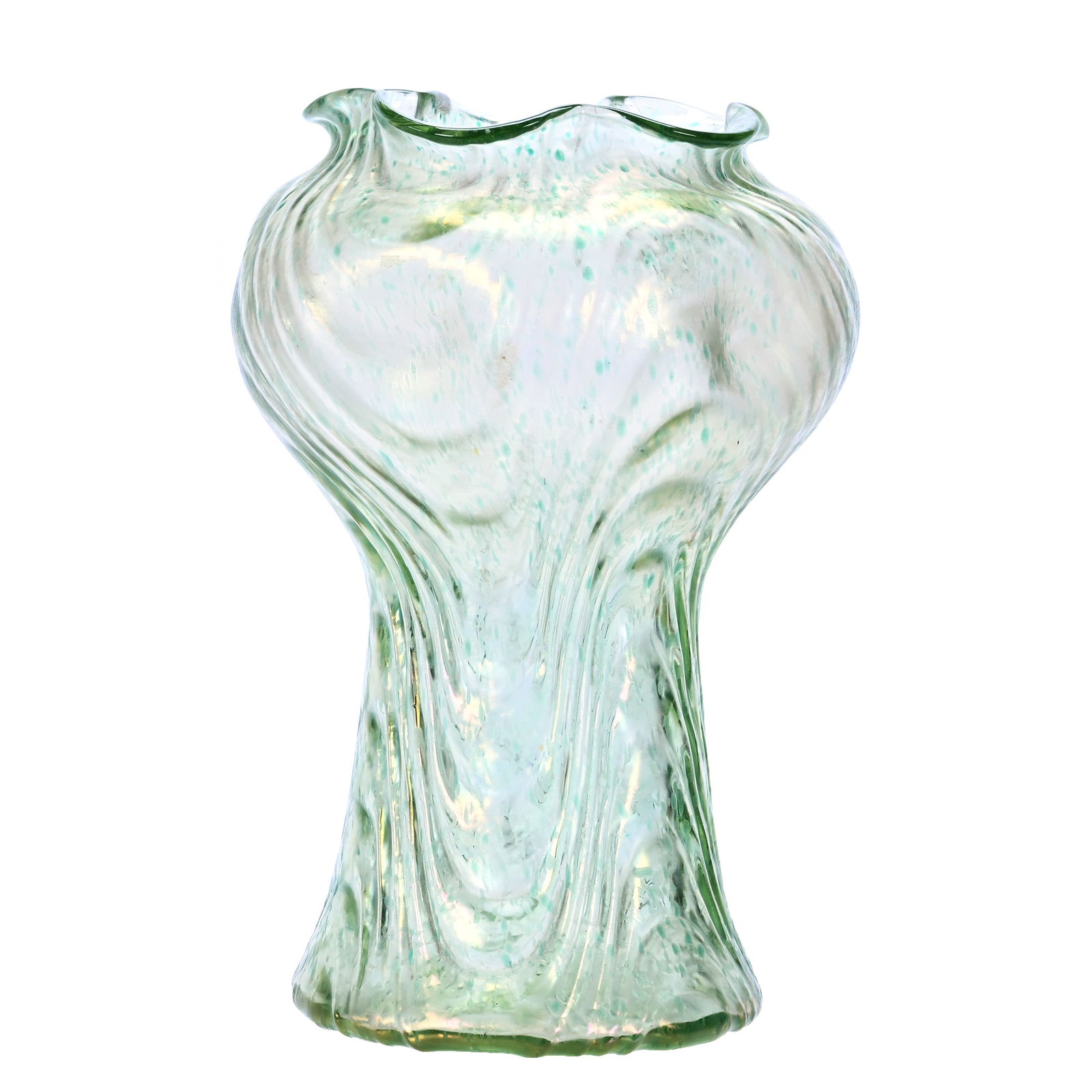 Vase, Oceanik Pattern By Loetz, Circa 1904 (1 of 4)