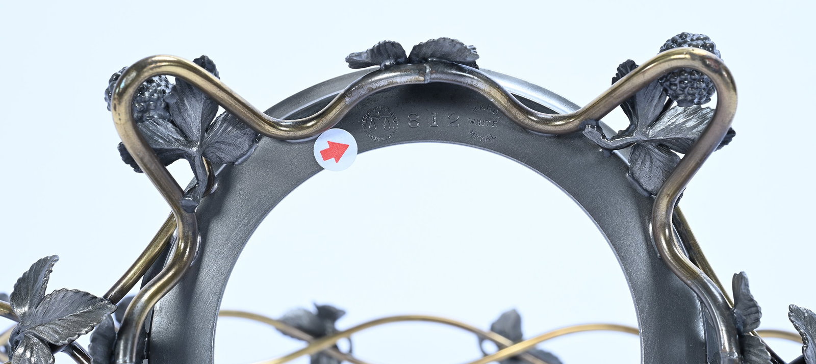 Victorian Brides Basket, Pink And White Satin Art Glass, Attributed To Webb - 4