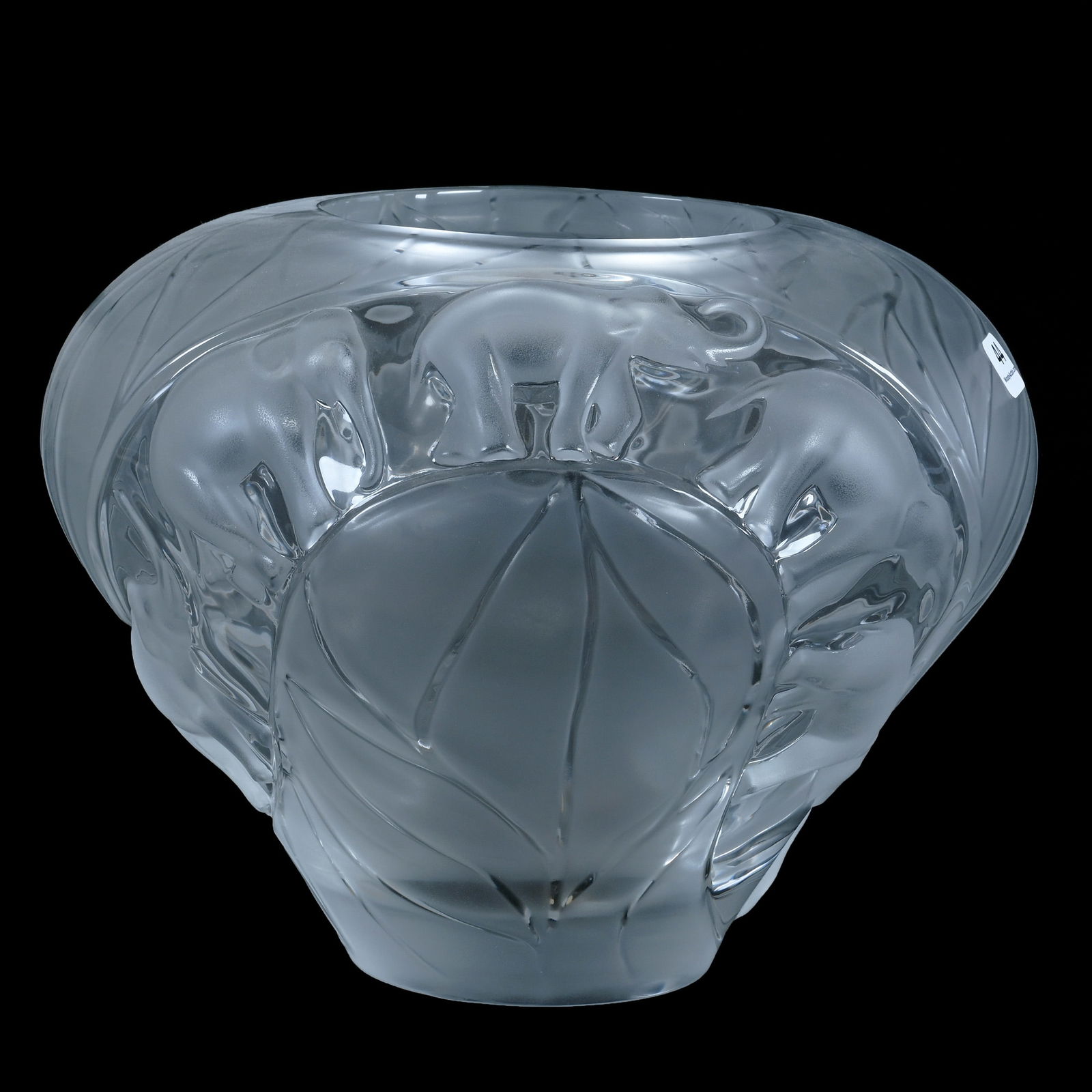 Vase, Marked Lalique France, Titled Ceylan Et Borneo (1 of 5)