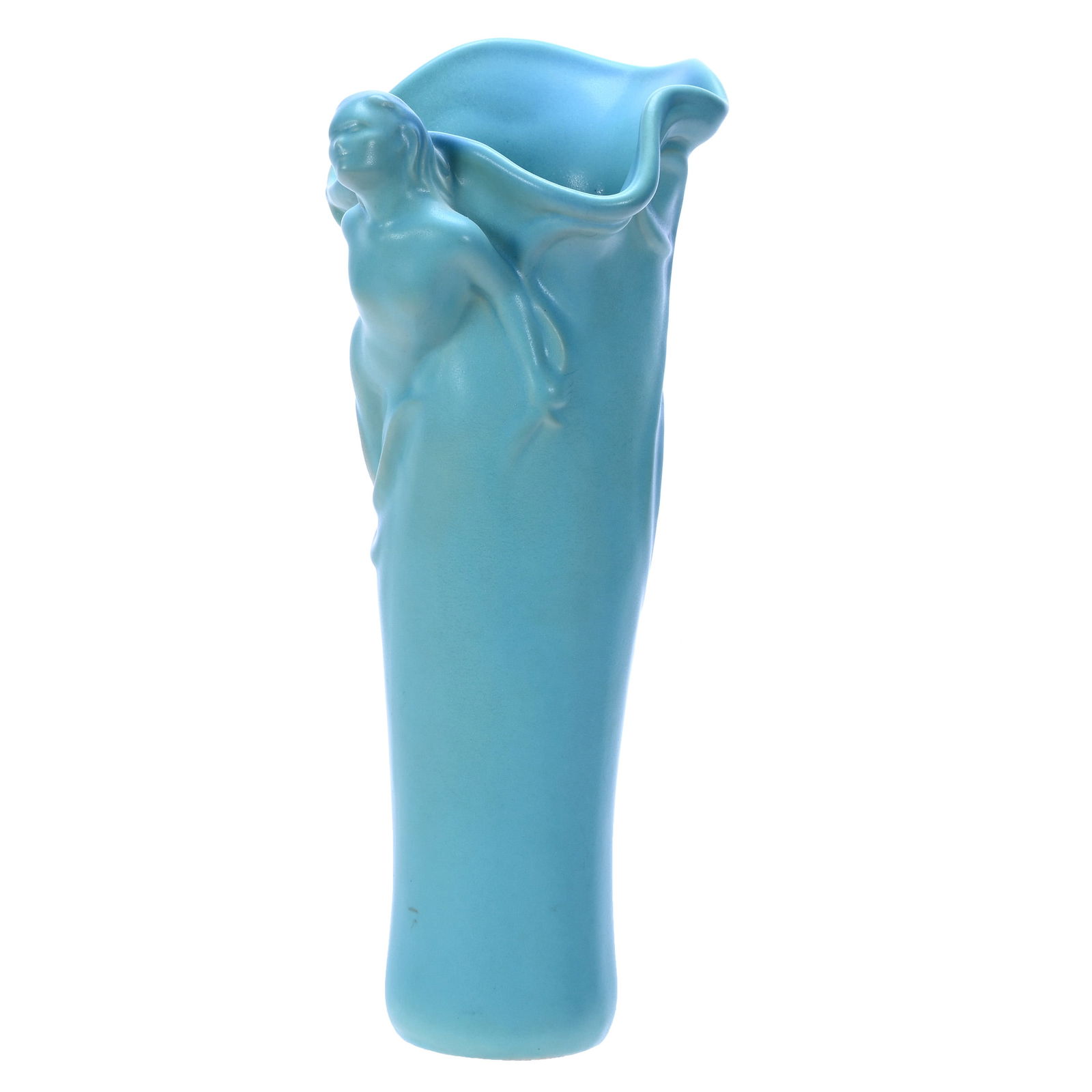 Vase, Van Briggle Art Pottery Collectors Society "Daydreamer" 1997 (1 of 4)