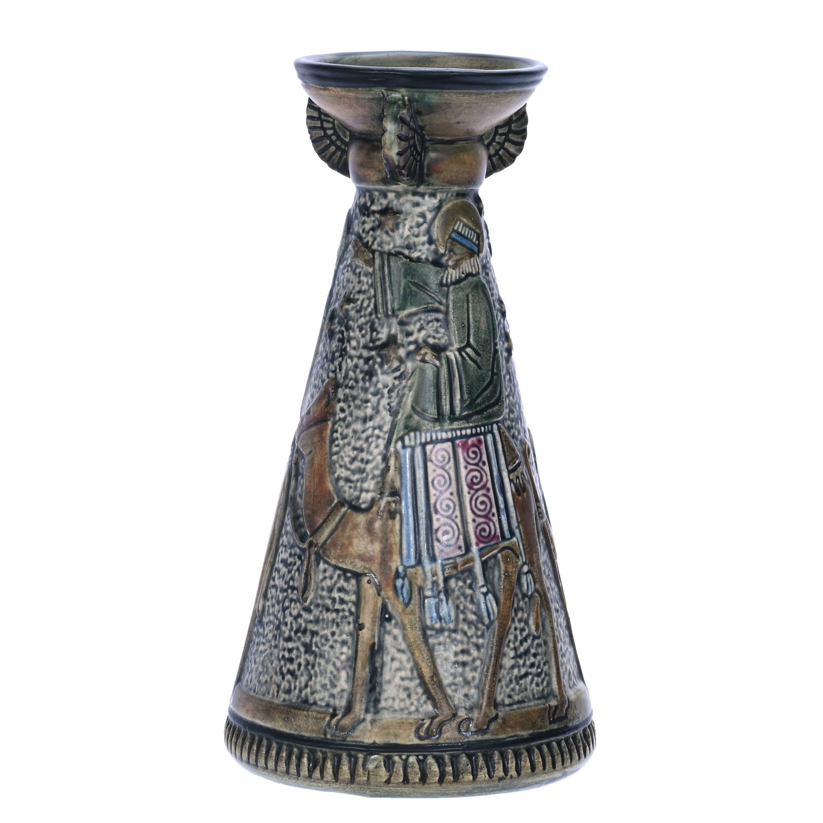 Vase, Weller Art Pottery, Egypta Line, Wisemen Decor (1 of 3)