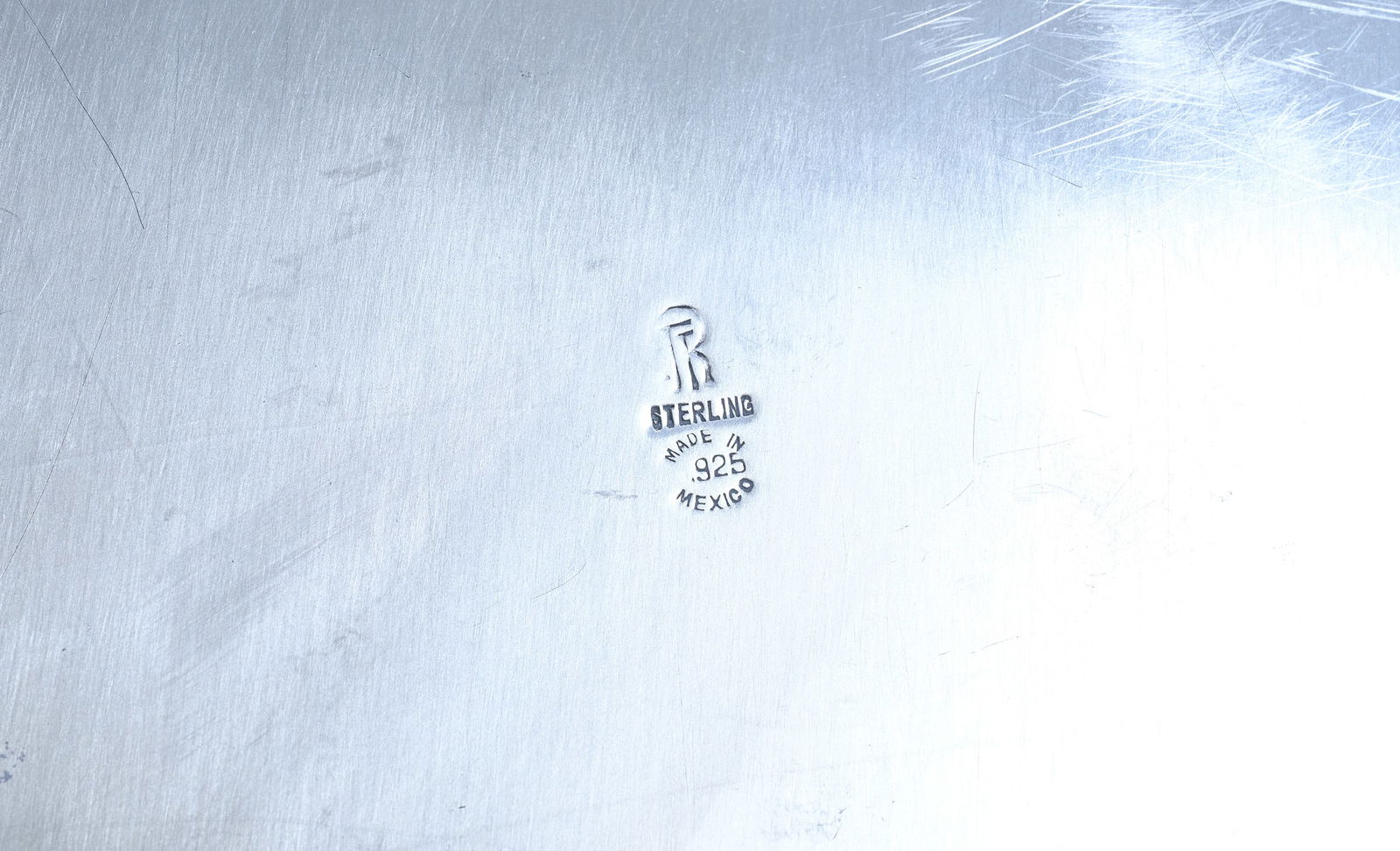 Three Piece Punch Set, Solid Sterling Silver, Marked Juvento Lopez Reyes - 7