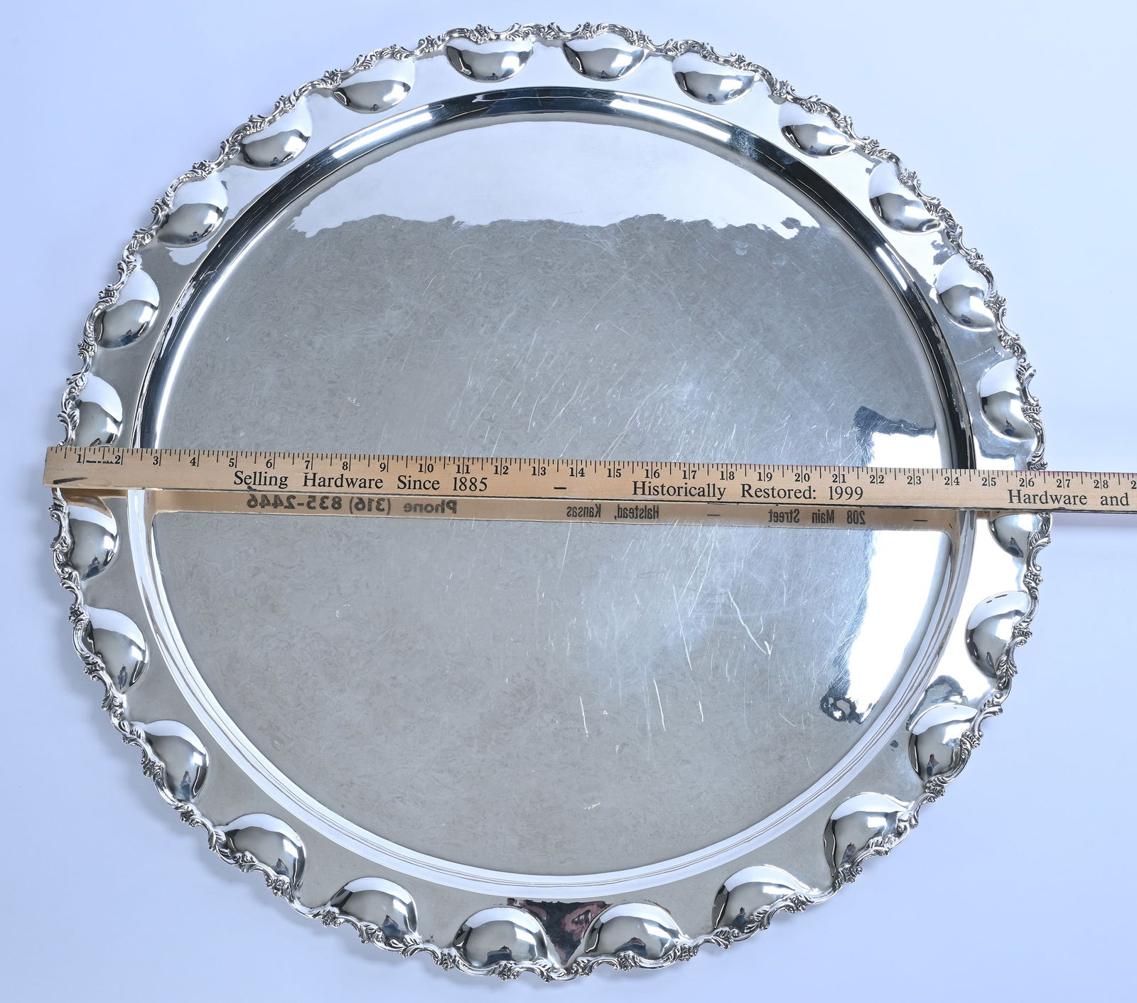 Three Piece Punch Set, Solid Sterling Silver, Marked Juvento Lopez Reyes - 8